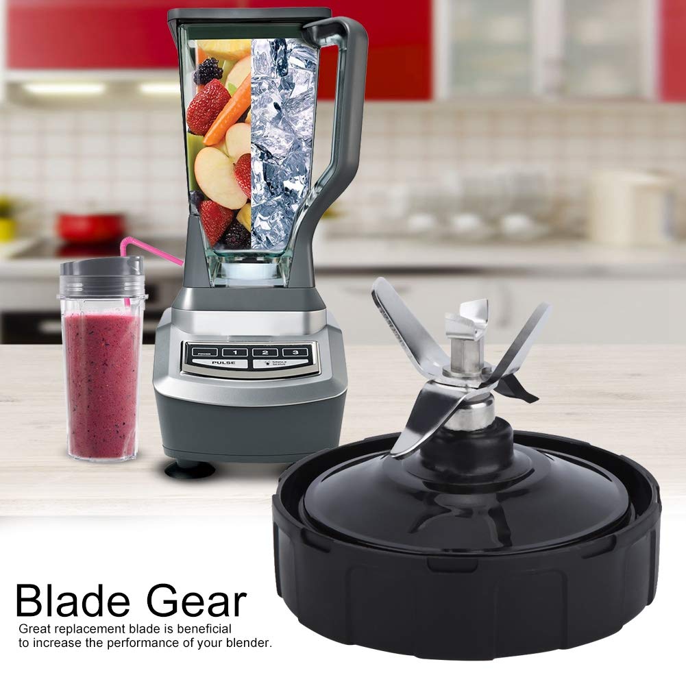 Fdit Replacement Blender Blade Gear - Compatible with Ninja Blenders - Durable Stainless Steel Blades for Smoothies, Juices & Food Prep