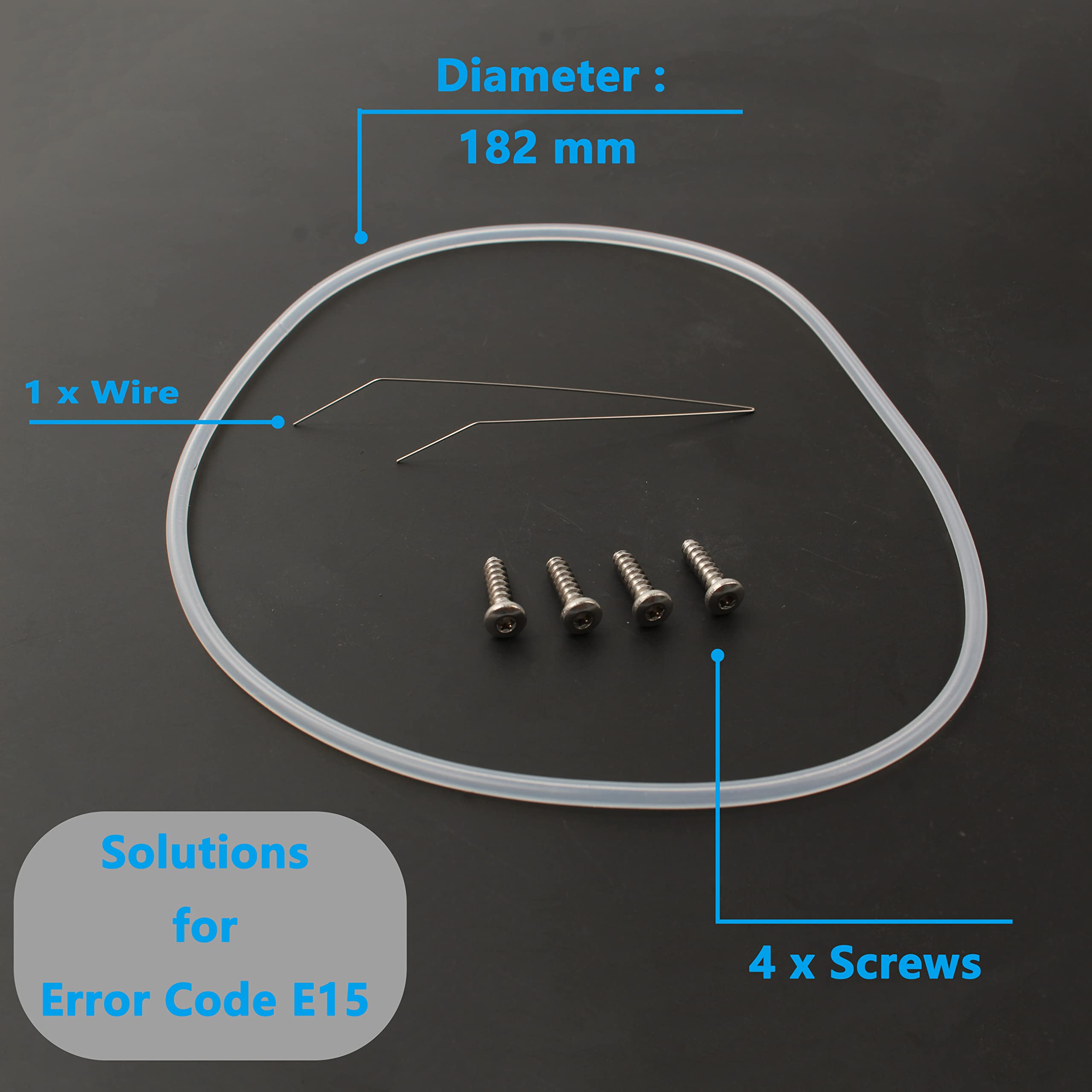 Aillsa 12005744 Dishwasher Pump Sump Seal Repair Kit - Compatible with Bosch, Siemens, Gorenje, Neff & More - Fix Leaks & Extend Appliance Life - Perfect for Home Kitchen Maintenance & DIY Appliance Repair