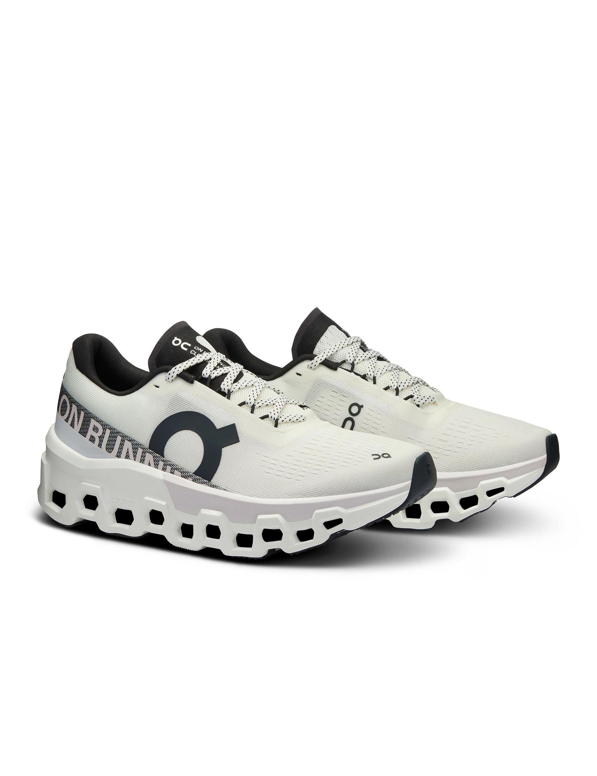 Cloudmonster 2 Running Shoes - White/Frost Color - Lightweight Cushioned Sneakers for Men & Women - Perfect for Jogging, Gym Workouts & Daily Wear