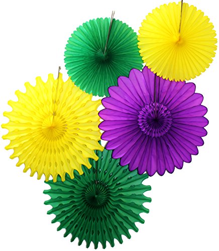 Mardi Gras - Purple, Yellow, Green