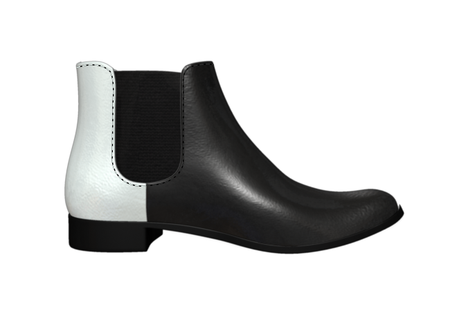 Women's Chelsea Ankle Boots - Waterproof Leather Mid Calf Booties for Fall Winter Fashion, Outdoor Walking & Casual Wear