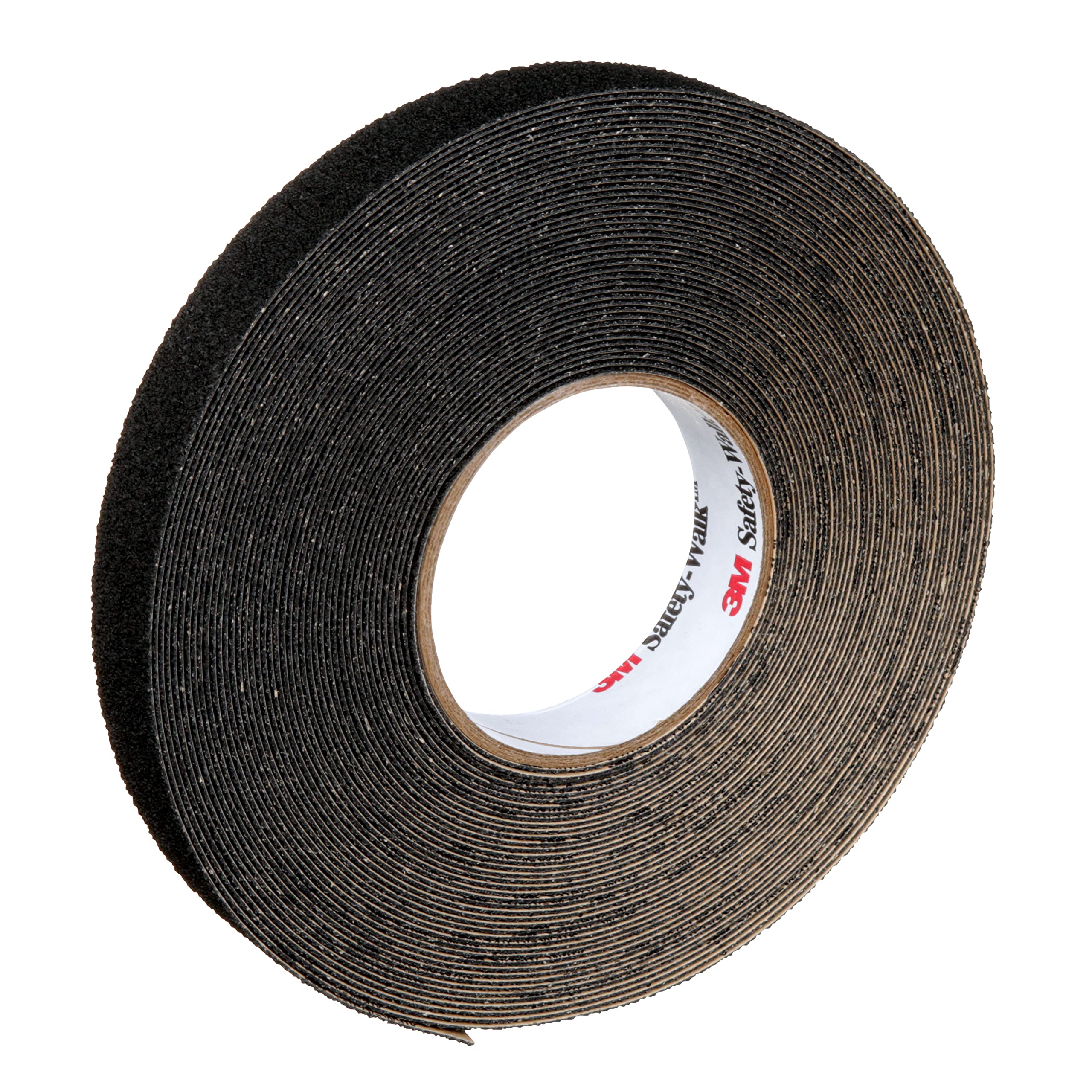 3M Safety-Walk Slip-Resistant Tapes & Treads 310 - Black, 1 Inch x 60 Feet Roll - Medium Resilient Anti-Slip Tape for Stairs, Ramps, Floors - Ideal for Industrial, Commercial & Home Safety Use