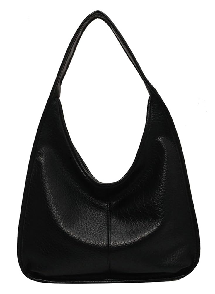 Vintage Women's PU Leather Tote Bag - Large Hobo Shoulder Bag Handbag Satchel Purse for Work, Travel & Everyday Use