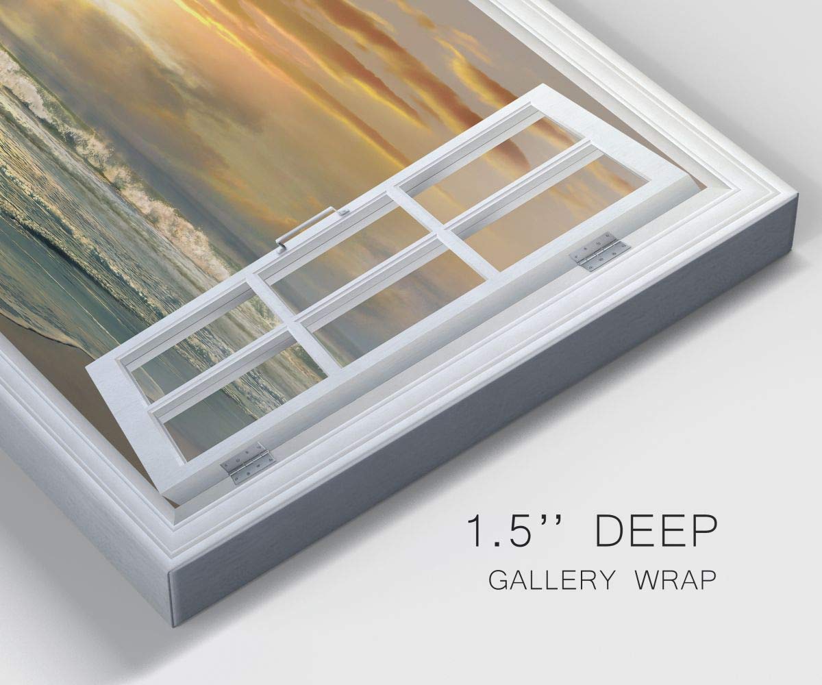 Close to Malibu Beach Nature Canvas Wall Art Print - 18