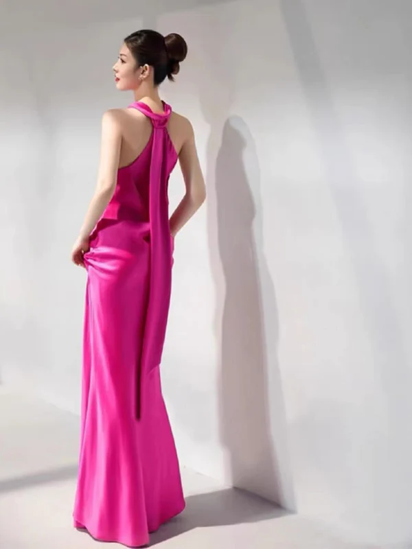 Elegant Mermaid Satin Long Prom Dress for Wedding Guest - Style J6752 | Perfect for Formal Events, Evening Gowns & Special Occasions