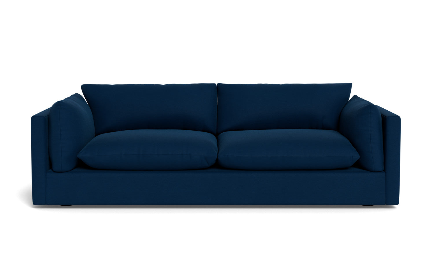 Soco 95 Sofa - Modern 3-Seater Fabric Couch for Living Room, Comfortable and Stylish Home Furniture - Perfect for Lounging, Entertaining, and Family Gatherings