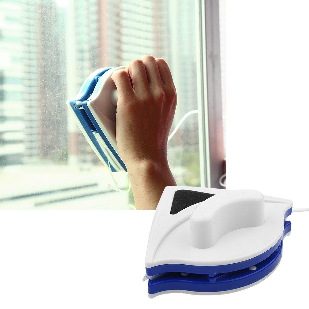 Magnetic Window Cleaner - Dual-Sided Glass Cleaning Tool for High Windows & Home Use