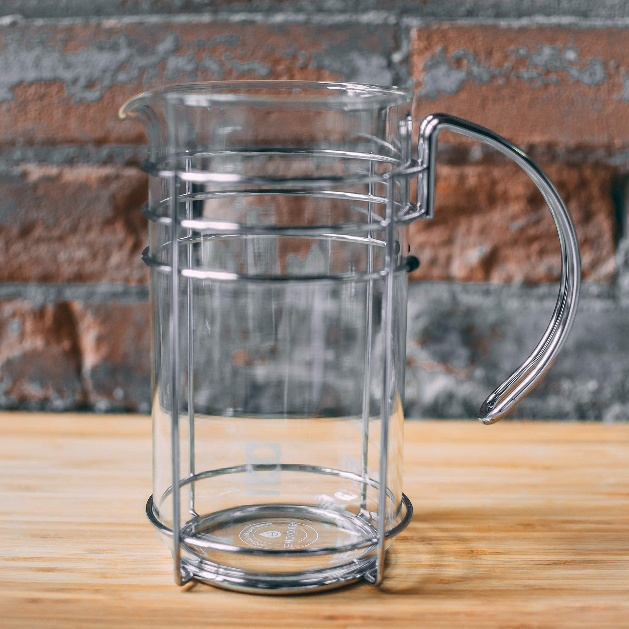 Premium GROSCHE Madrid French Press Coffee Maker - 1000ml (34 fl.oz) with FREE Replacement Glass Beaker - Stainless Steel Plunger for Rich, Bold Coffee - Ideal for Home, Office & Camping Use