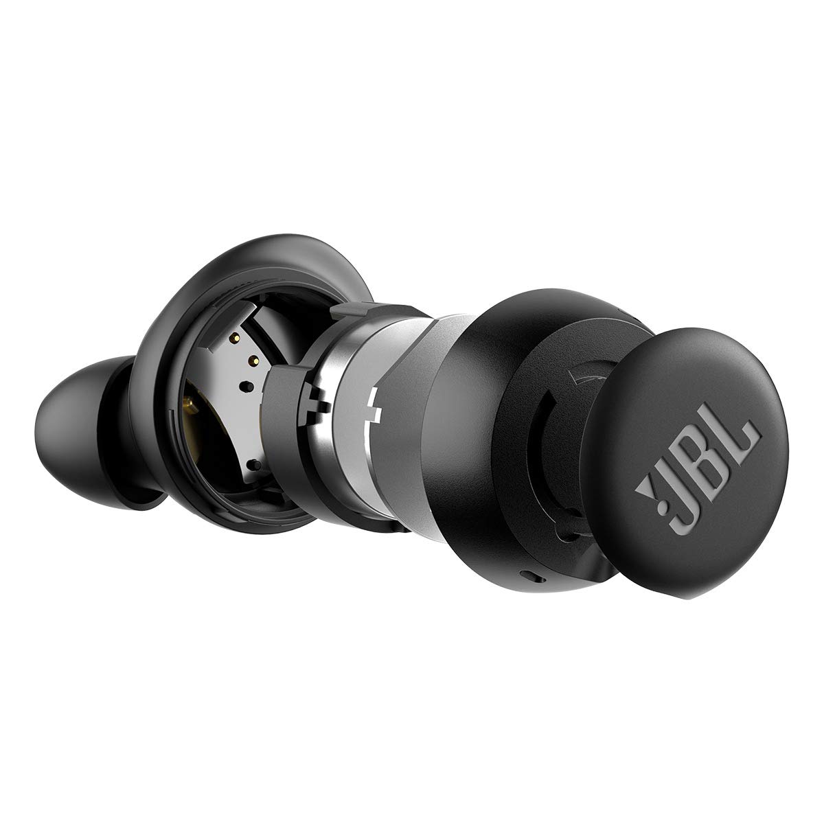 JBL Live Free NC+ True Wireless Noise Cancelling Bluetooth Earbuds - Active Noise Cancellation, Built-in Mic, 21H Battery, Wireless Charging, Black - Perfect for Travel, Workouts & Commuting