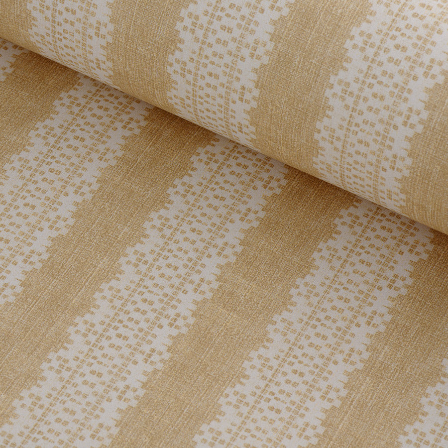 Torchon Stripe Wallpaper Roll - Premium Peel & Stick Dijon Samples - Perfect for Living Room, Bedroom & Home Office Decor