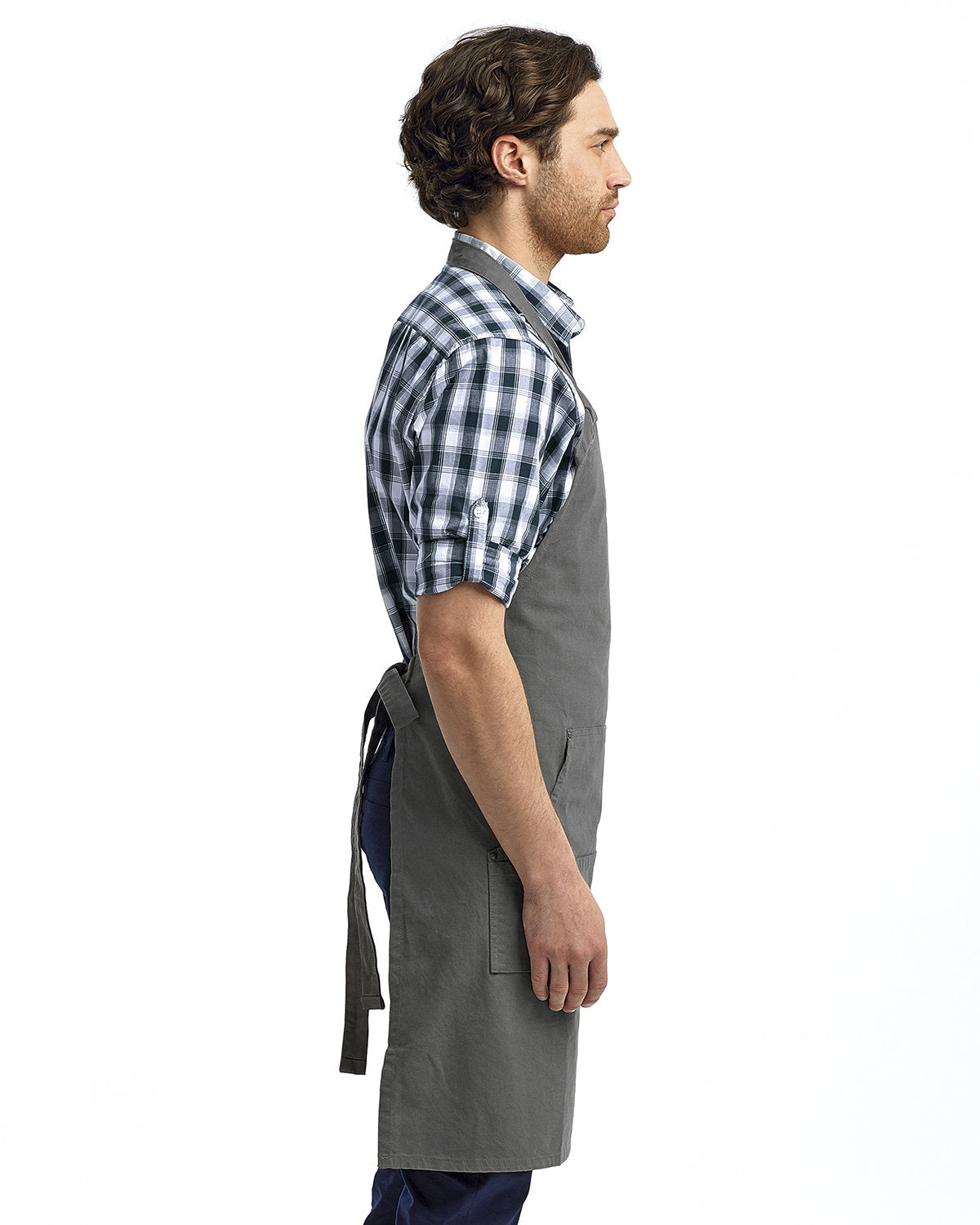 Reprime RP137 Heavy Duty Unisex Canvas Apron with Pockets - Durable Workwear for Cooking, Gardening & DIY Projects | Artisan Collection by Reprime