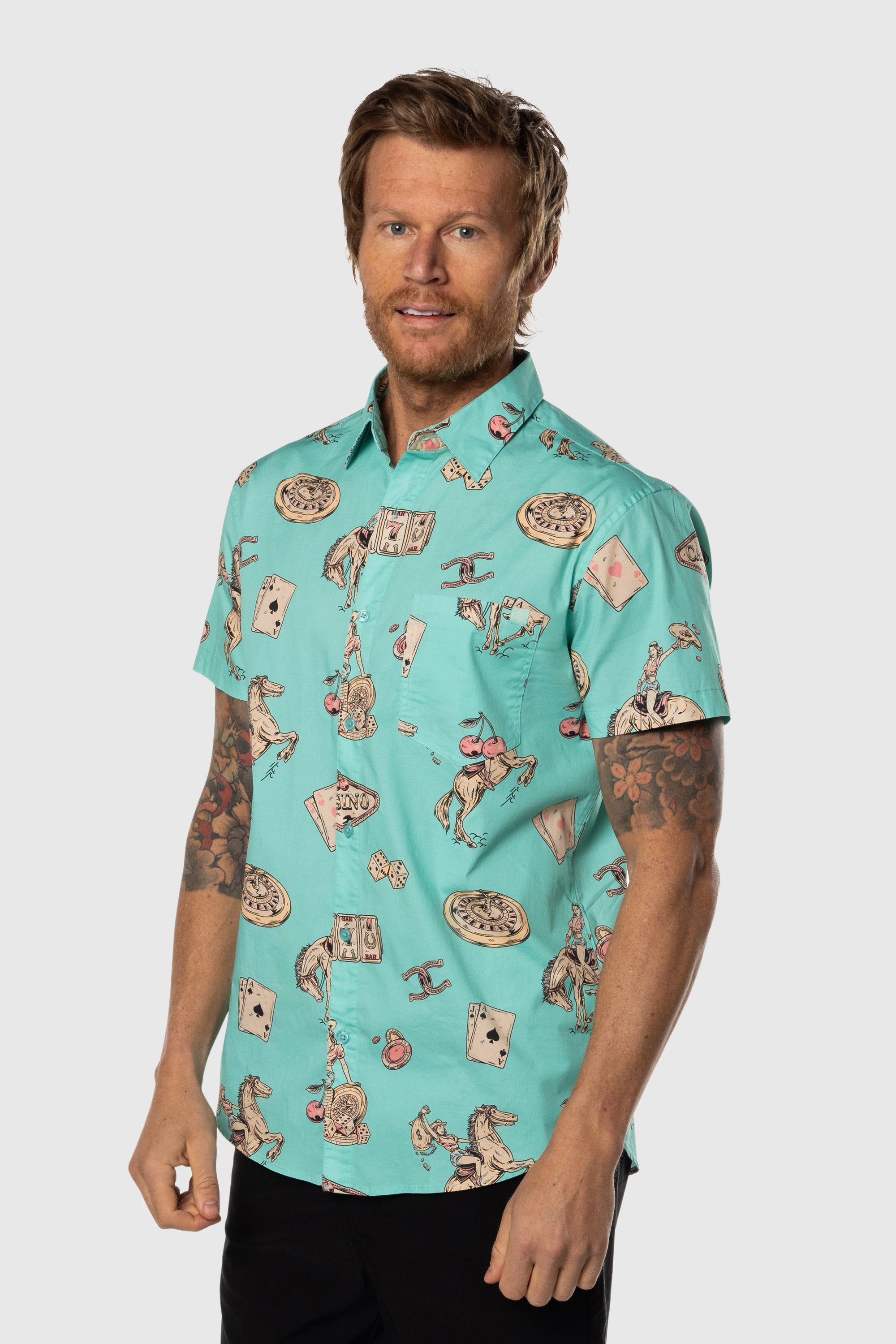 Classic Button Up Shirt for Men - Stylish Casual & Formal Wear - Perfect for Office, Date Night & Everyday Outfits