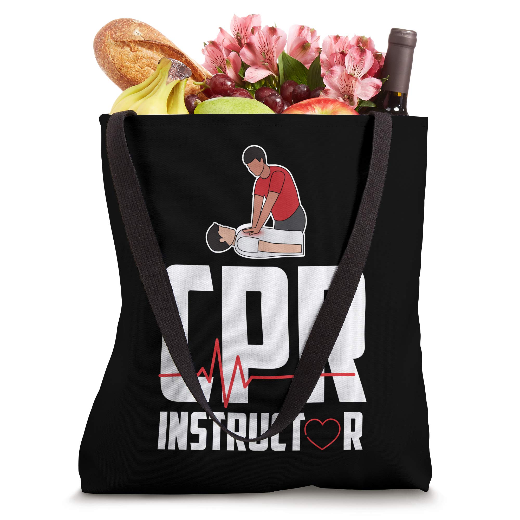 Certified CPR Instructor Tote Bag - First Aid & Ambulance Training Essentials - Perfect for CPR Classes, Emergency Preparedness & Healthcare Professionals