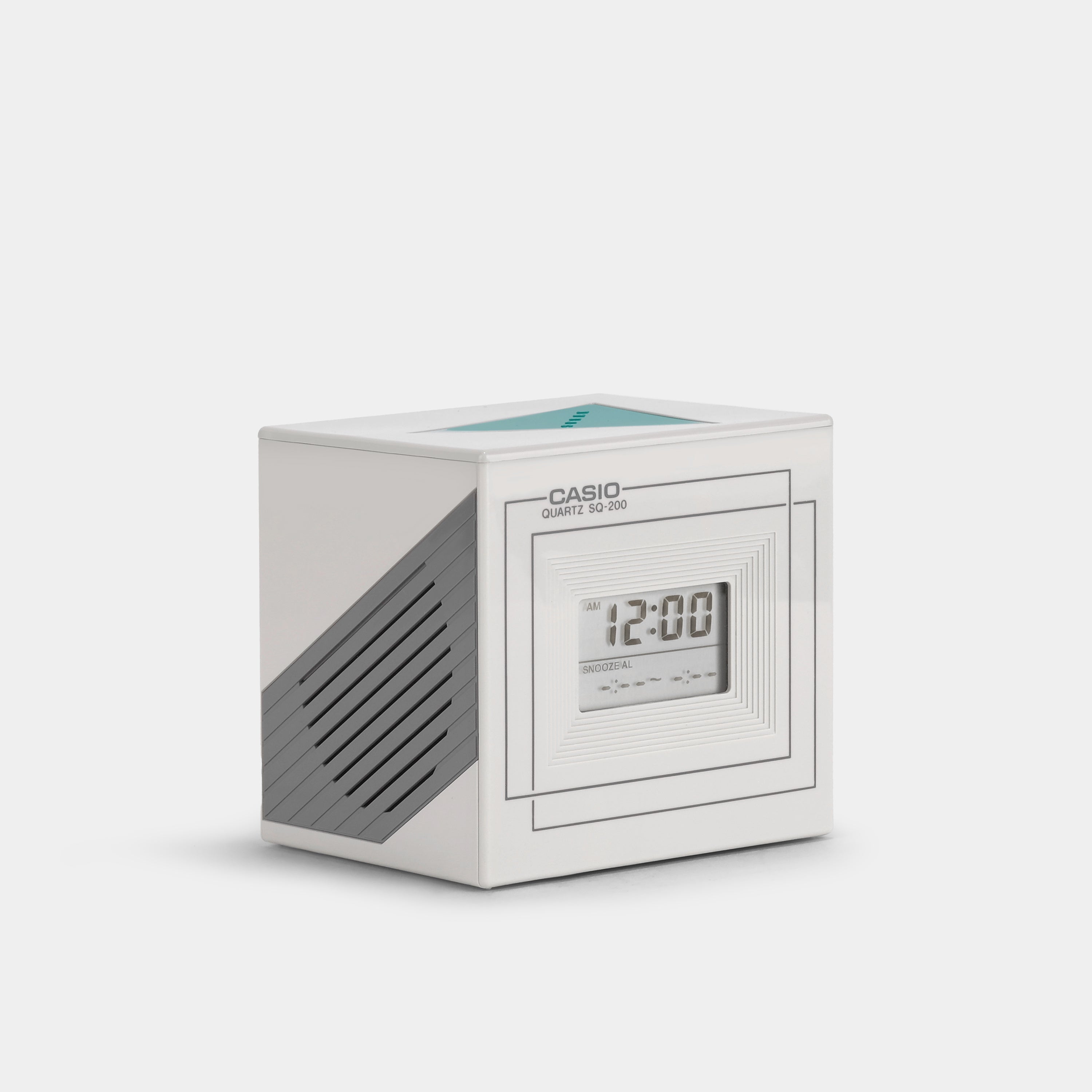 Casio SQ 200 Digital Alarm Clock with Snooze Function - Stylish Bedroom Clock for Home, Office, Dorm & Travel Use