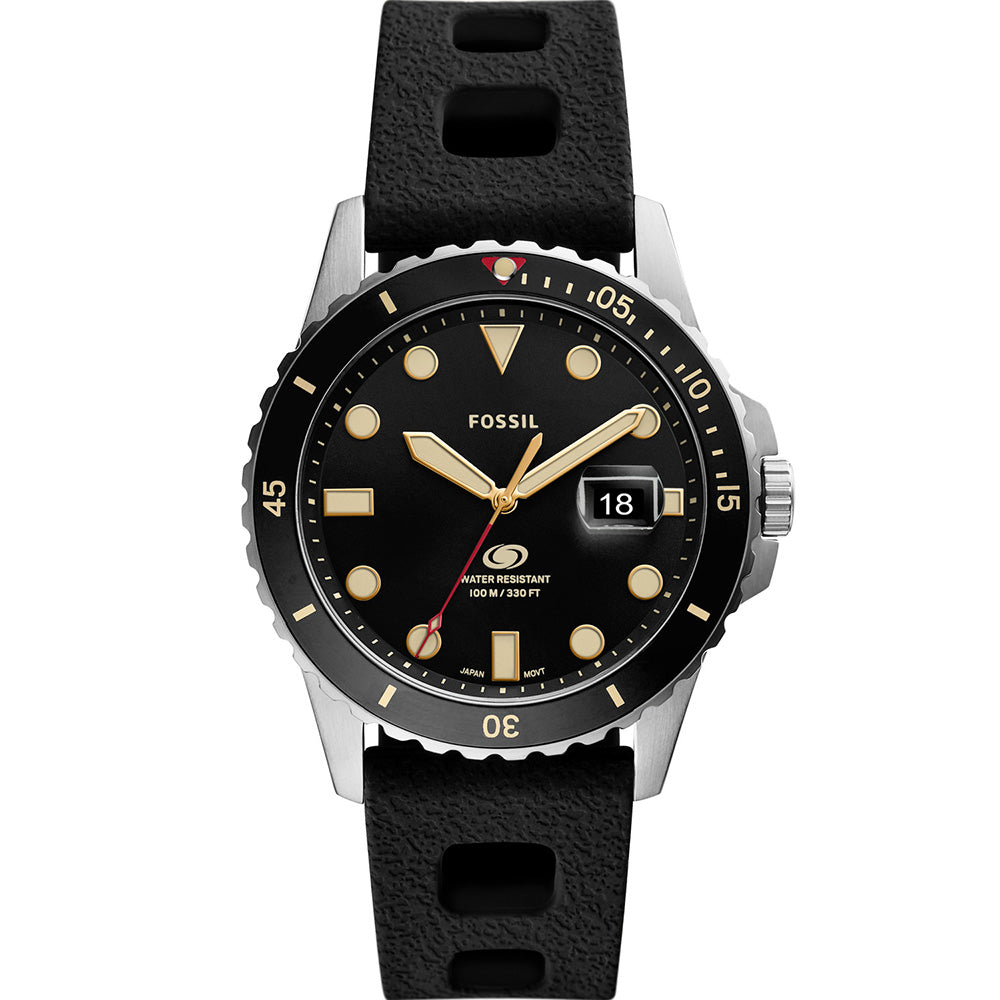 Fossil Blue FS5947 Men's Stainless Steel Watch - Waterproof, Durable & Stylish for Everyday Wear, Business & Casual Outfits