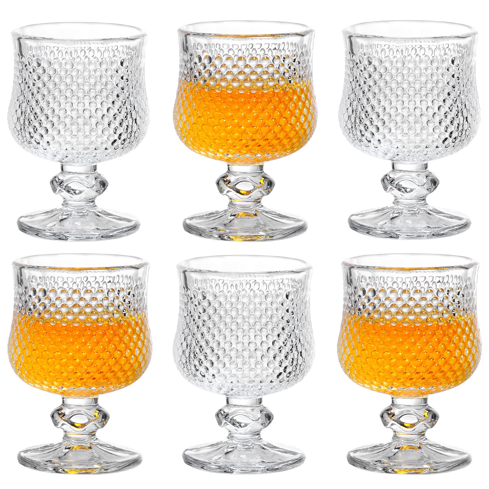 1.75oz Lead-Free Shot Glasses Set of 6 - Classic Cordial & Sherry Glasses for Cocktails, Liquor & Party Drinking | Barware Essentials for Home, Restaurants & Gifts