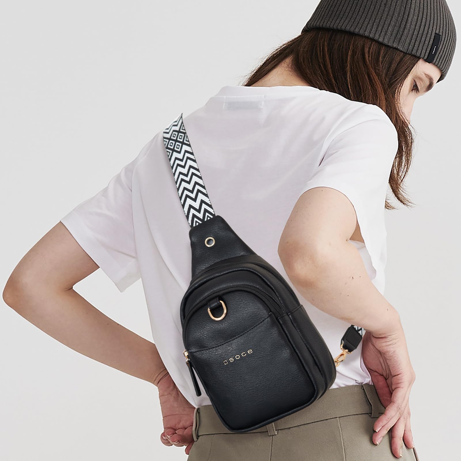 Trendy Anti-Theft Women's Small Sling Bag - Lightweight Crossbody Fanny Pack for Travel, Gym & Daily Use - Perfect Gift for Women