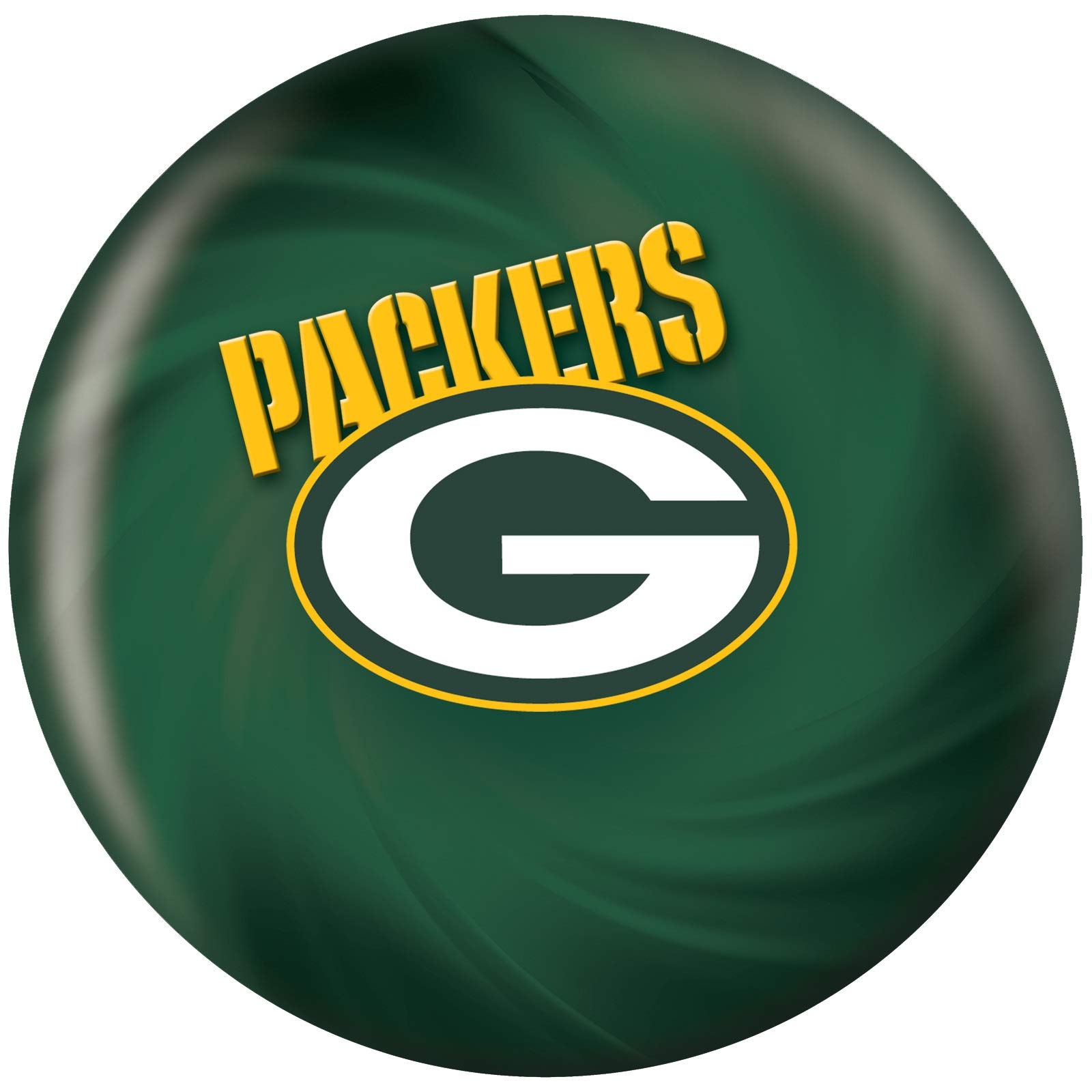 Official NFL Green Bay Packers Bowling Ball - Undrilled 10-Pound Strikeforce Bowling Ball for Professional & Casual Play - Perfect for Bowling Leagues, Gift Giving & Packers Fans