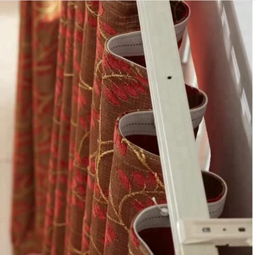 Ripplefold Snap Track with Tape Set for Curtains - 130