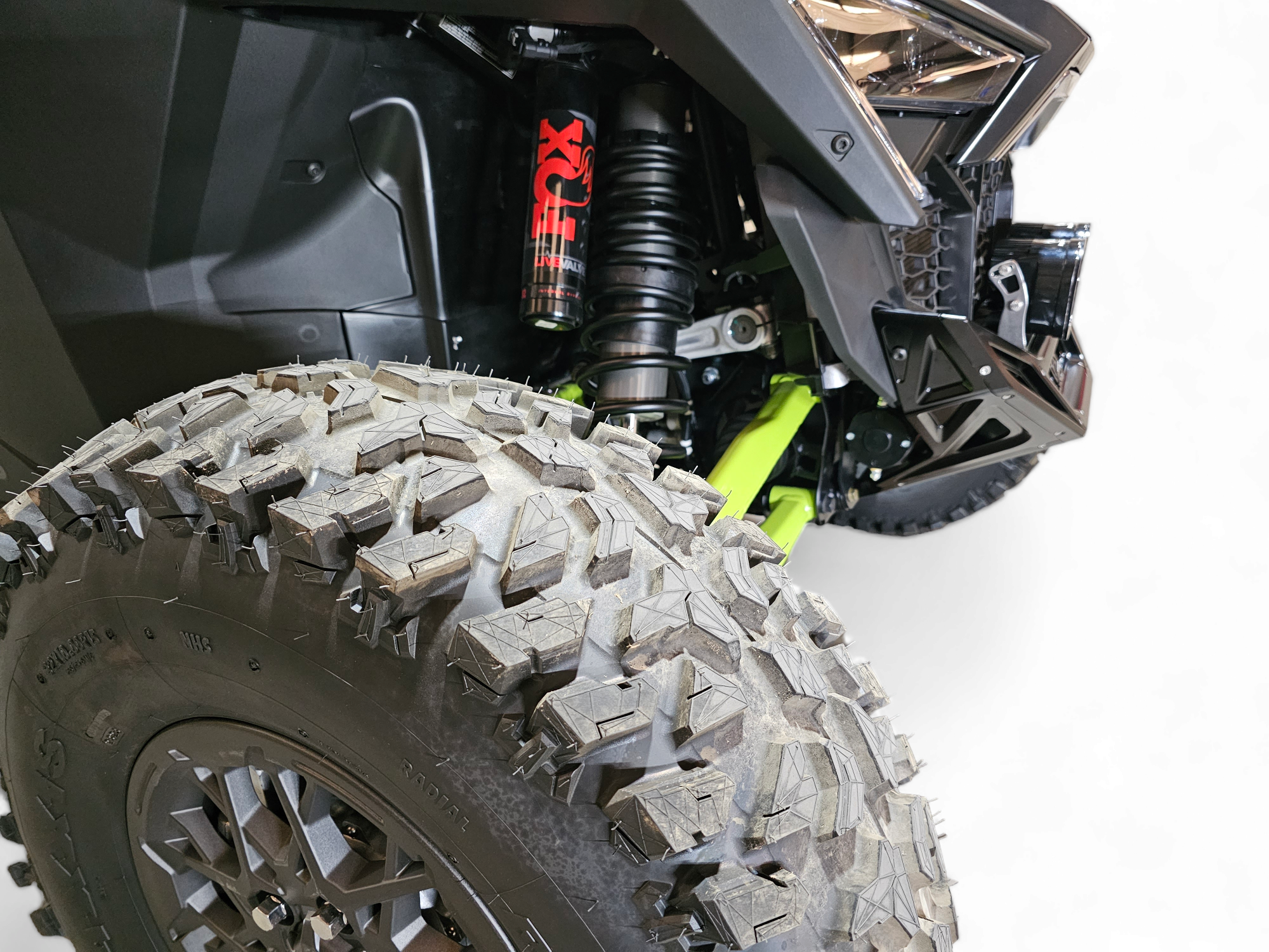 2022-2025 Polaris RZR Pro R & Turbo R Front Winch Bumper - Black Anodized Aluminum Billet (FWB610030) | Off-Road Protection & Recovery Accessory for UTV Trail Riding & Rock Crawling