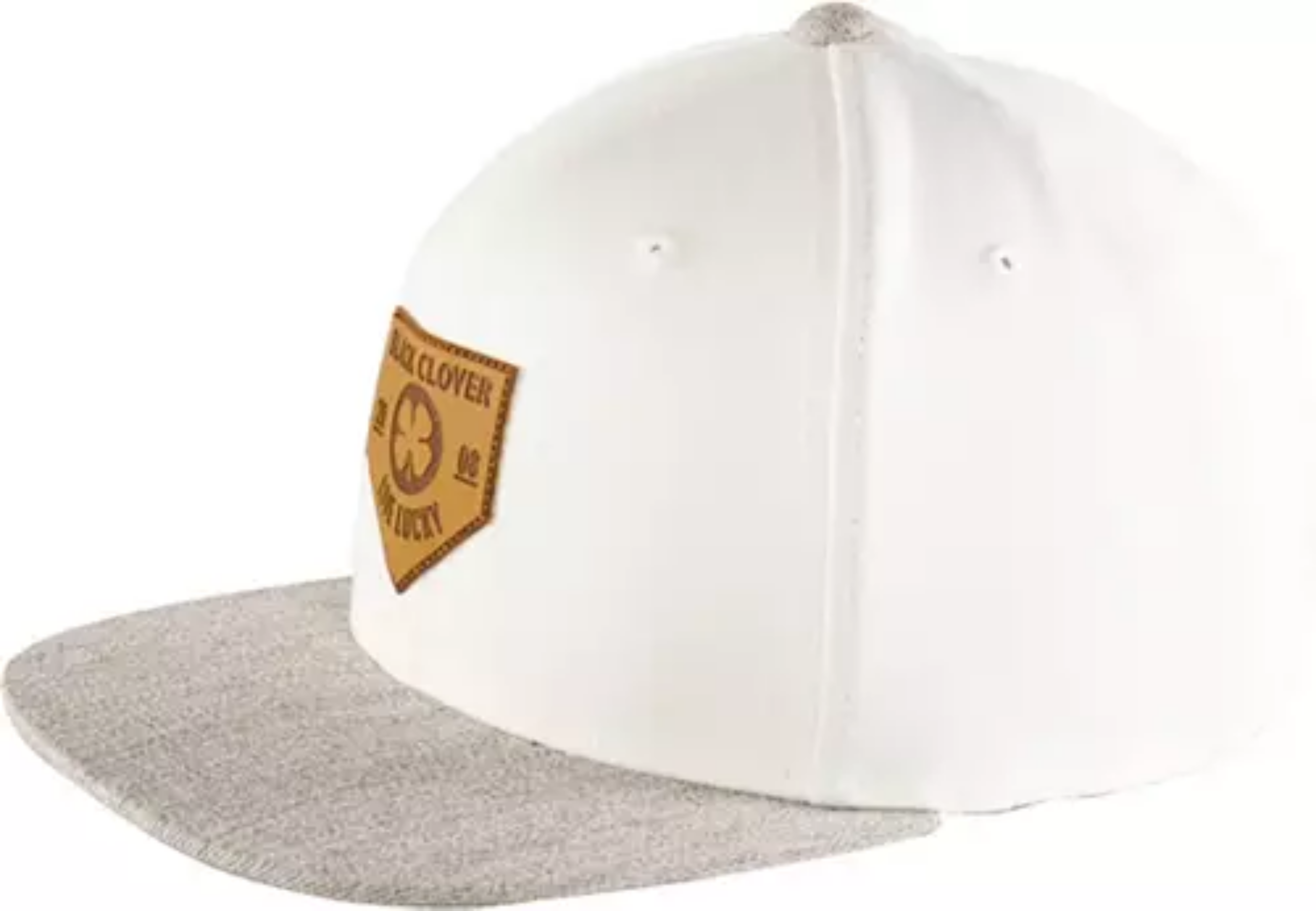 Black Clover x Rawlings Leather Patch Flat Brim Baseball Cap - Stylish Adjustable Hat for Anime Fans & Baseball Enthusiasts - Perfect for Cosplay, Sports Games, and Streetwear Fashion