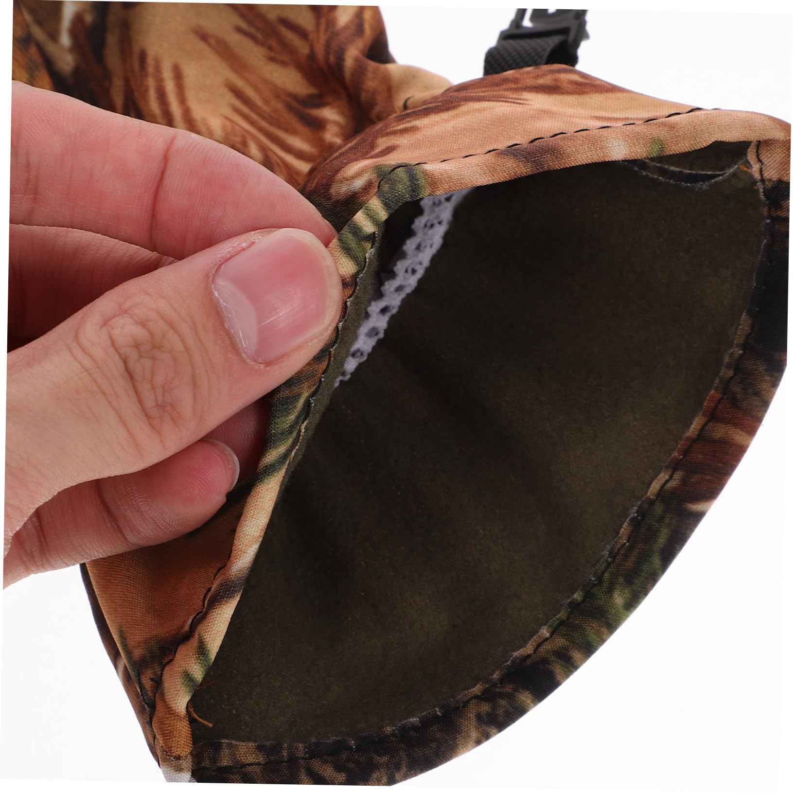 BELLIFFY Camo Polar Fleece Hunting Gloves - Winter Sports, Riding & Ski Gloves for Men & Women - Warm Outdoor Gear for Hunting, Skiing, Snowboarding & Cold Weather Activities