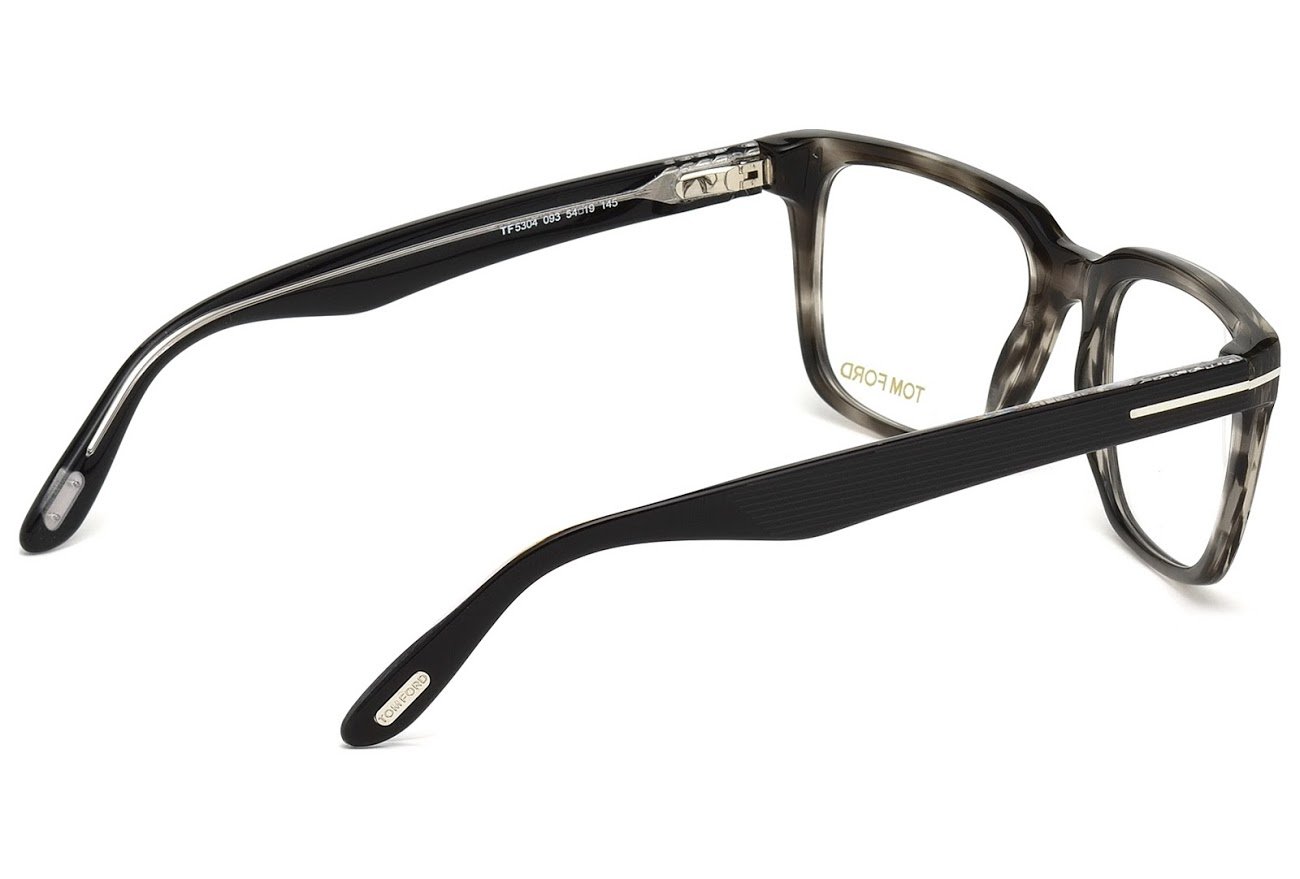Tom Ford TF 5304 FT5304 093 Eyeglasses - Shiny Light Green Frame for Men & Women | Perfect for Office, Reading & Fashion Accessories