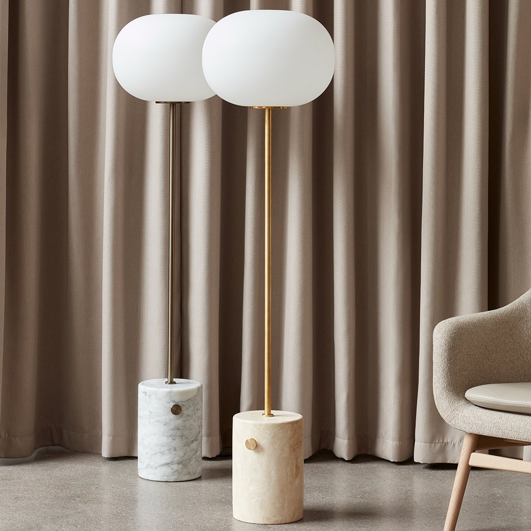 JWDA Floor Lamp by Jonas Wagell - Modern Scandinavian Design for Living Room, Bedroom & Office - Adjustable LED Lighting for Home Decor