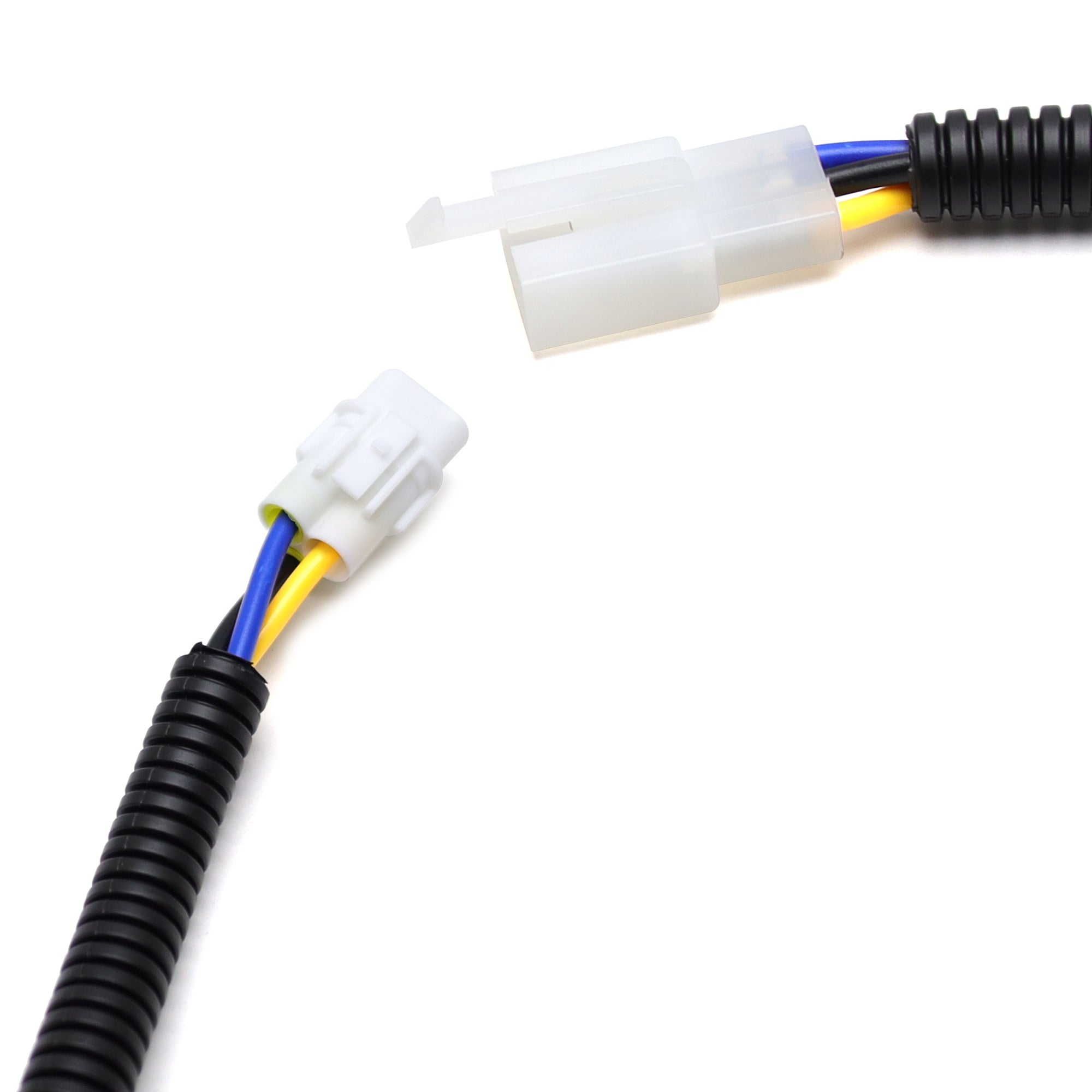 3 Pin Triangle Headlight Adapter Wiring Harness for Yamaha Banshee 2002 & Newer Models - Perfect for ATV Off-Roading & Night Trail Riding