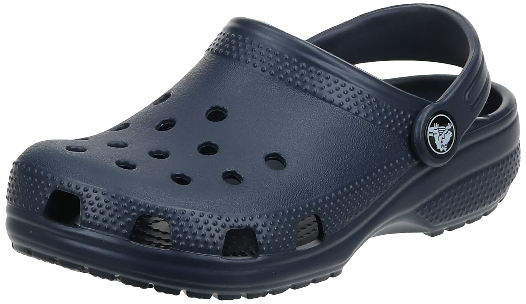 Crocs Unisex-Child Classic Clogs | Comfortable Kids Water Shoes | Navy Blue Size 13 Little Kid | Perfect for Beach, Pool & Outdoor Play