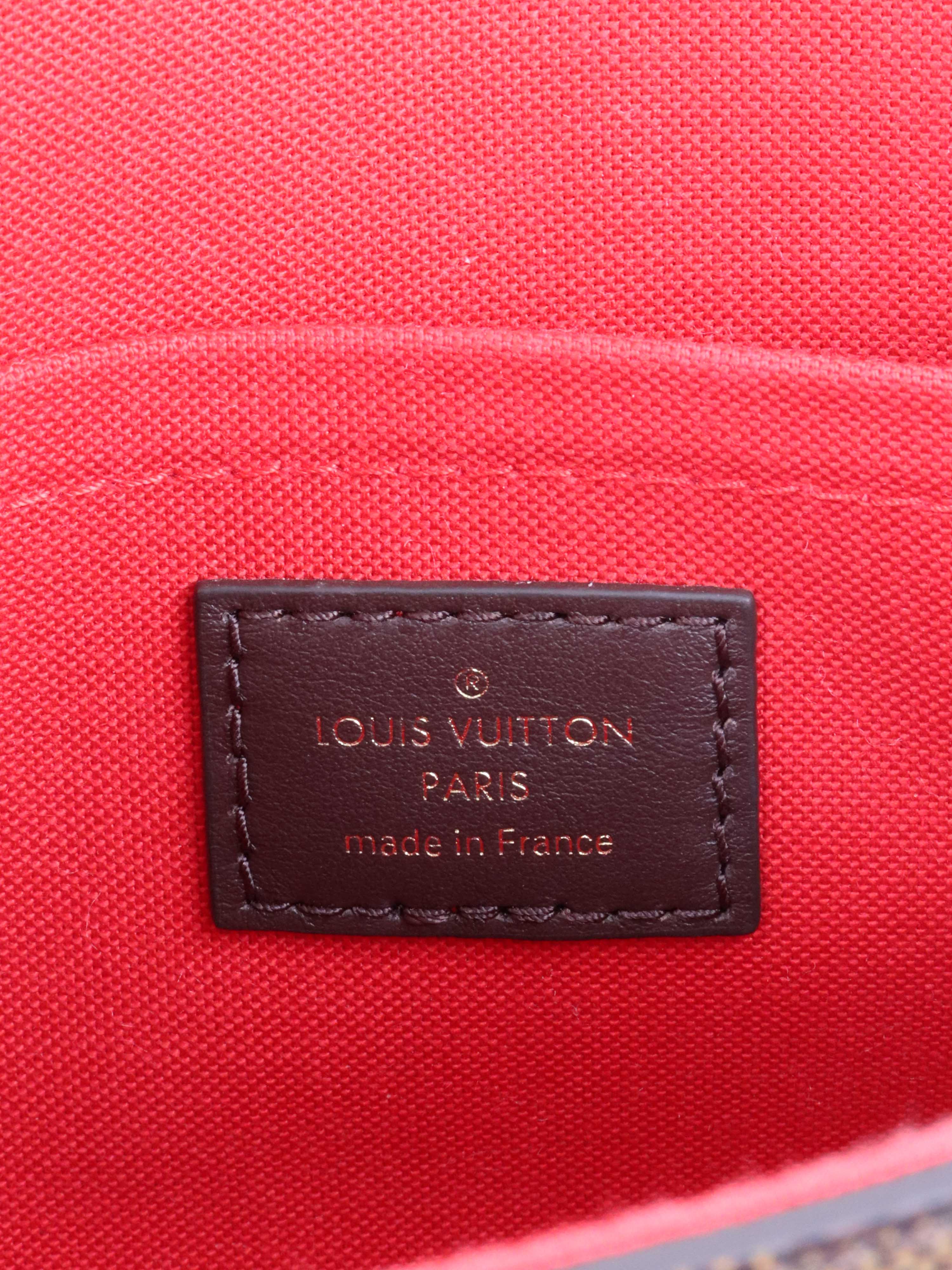 Louis Vuitton Damier Ebene Mini Cluny Crossbody Bag - Luxury Leather Handbag for Women, Perfect for Everyday Use & Special Occasions