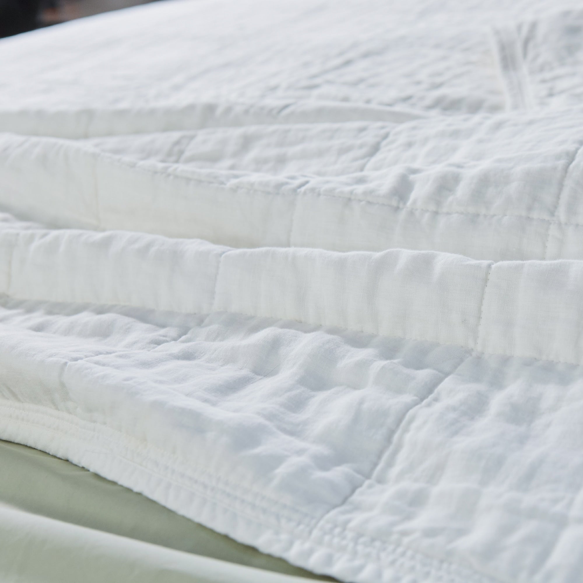 Premium Natural Linen Quilt - Breathable & Soft Bedding Set for All Seasons | Perfect for Master Bedroom, Guest Room & Cozy Home Decor