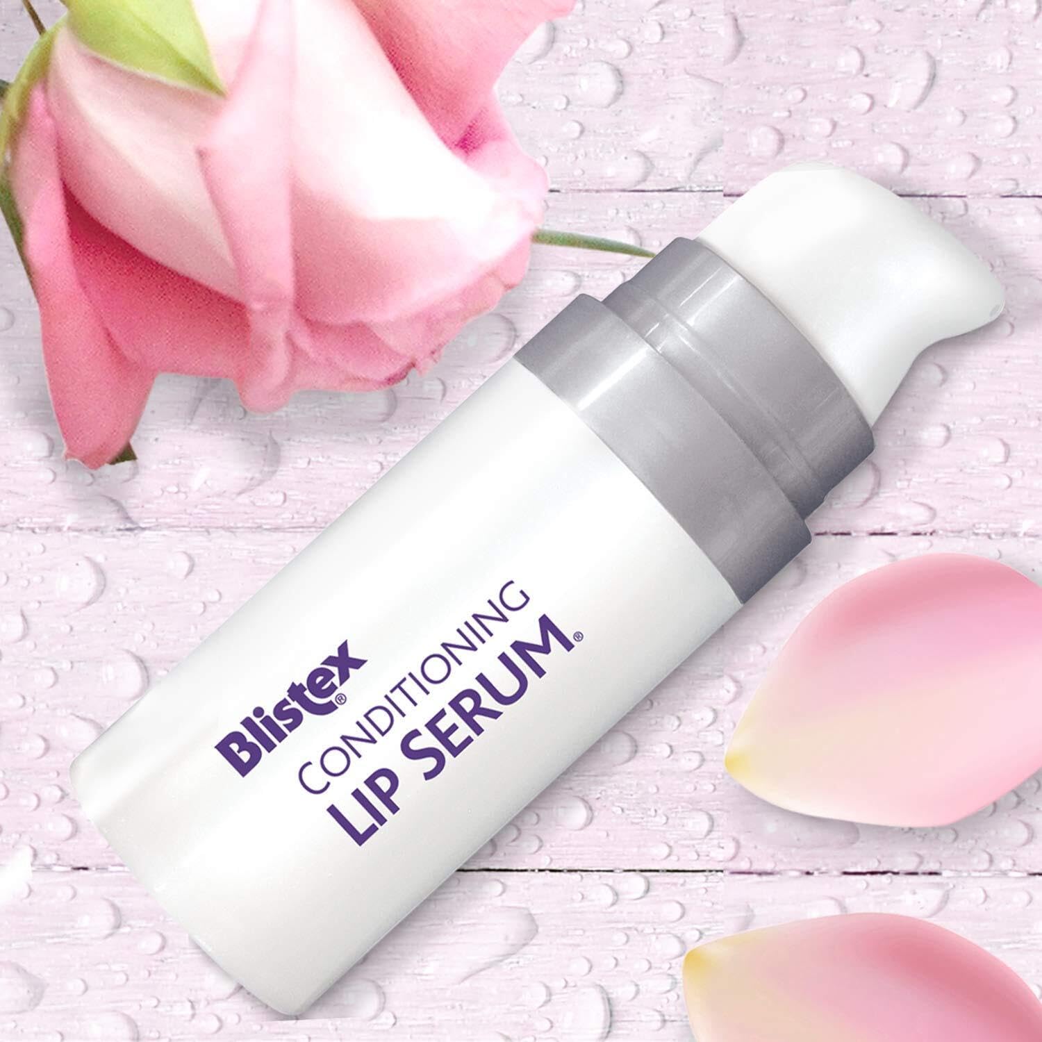 Blistex Conditioning Lip Serum Moisturizer - 2 Pack Hydrating Lip Treatment for Dry, Chapped Lips | Day & Night Use, Winter Care, Makeup Prep
