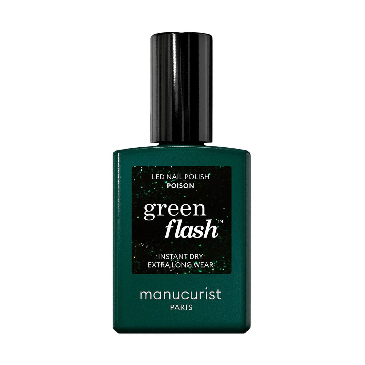 Green Flash LED Gel Polish - Long Lasting UV Nail Polish for Salon & Home Manicures - Perfect for Nail Art, Parties & Special Occasions
