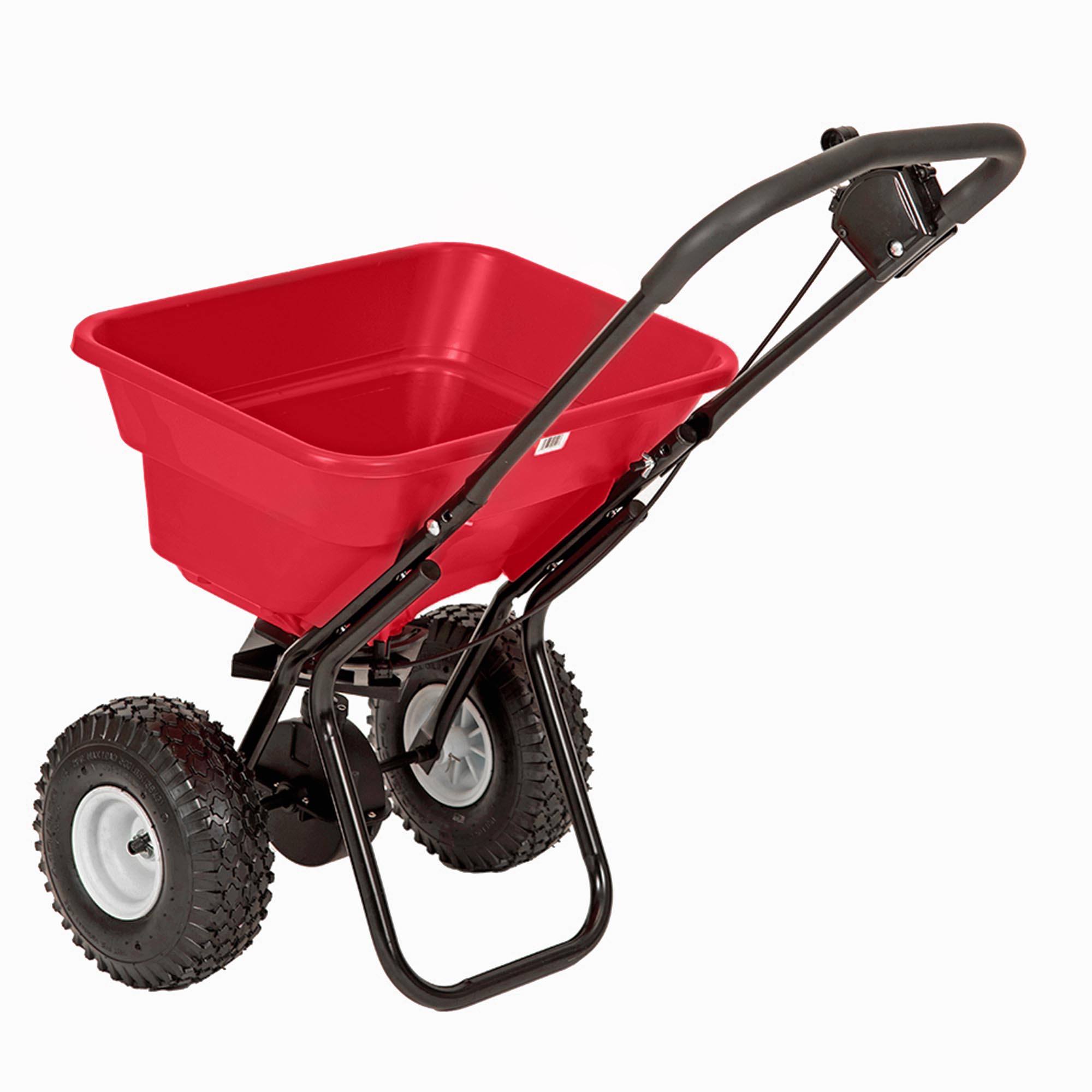 Earthway 2050P Commercial Broadcast Spreader - 80 Lbs Hopper with Durable Pneumatic Tires - Professional Lawn & Garden Fertilizer Spreader for Large Yards, Golf Courses & Landscaping