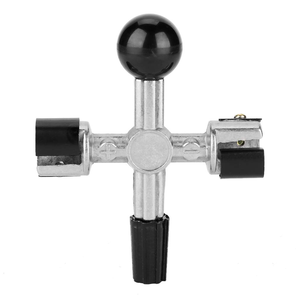 4-Way Battery Terminal Cleaner Scraper Tool - Automotive Battery Terminal Brush & Corrosion Remover for Car, Truck, RV & Boat Maintenance
