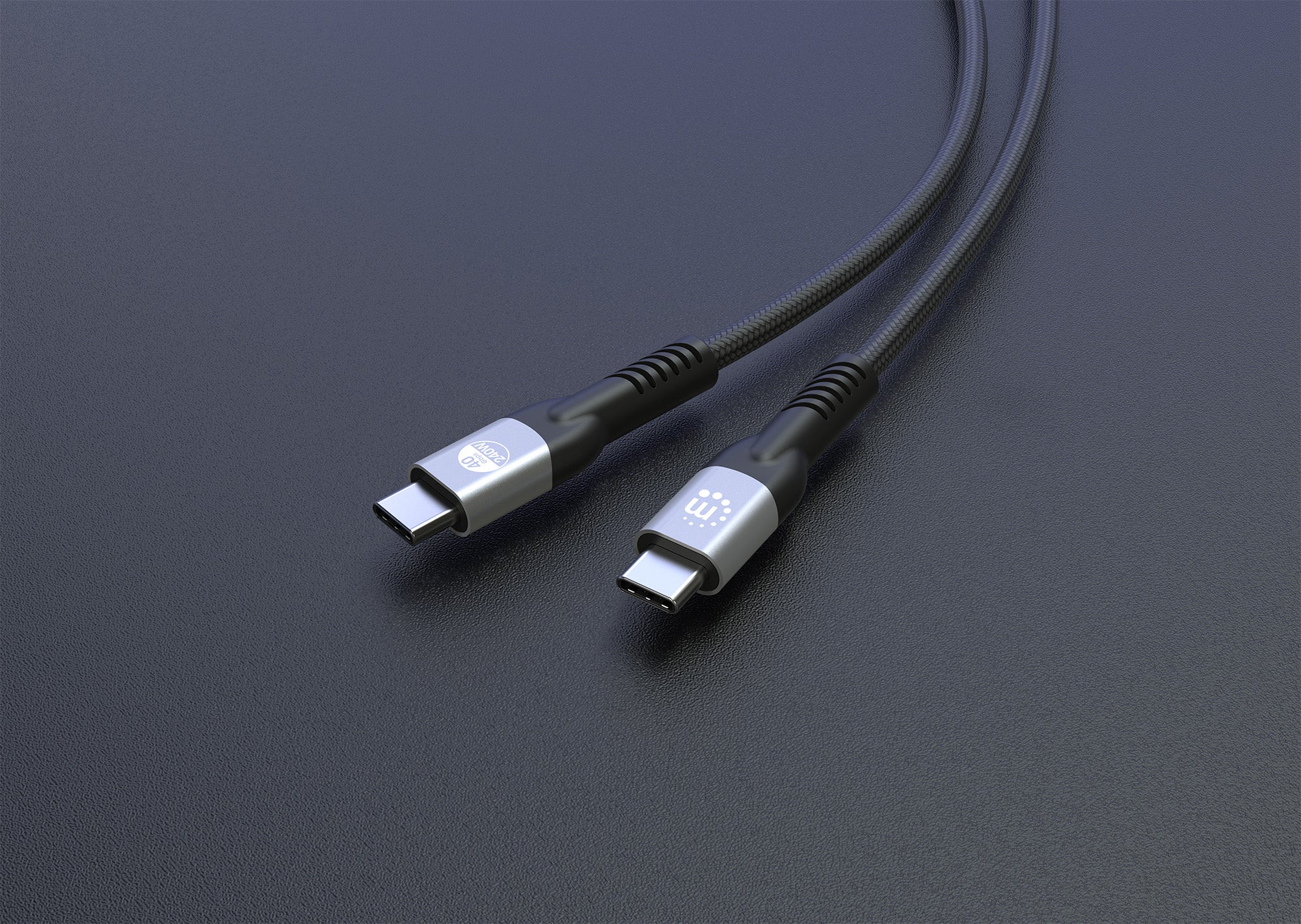USB4 Type C Cable 40Gbps 8K Video & 240W EPR Fast Charging - PD 3.1 Certified for MacBook Pro, iPad Pro, Gaming Laptops & 4K Monitors