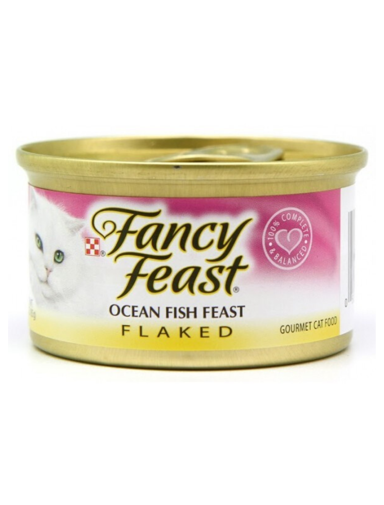 Fancy Feast Flaked Ocean Fish Feast Canned Cat Food 85g - Premium Wet Cat Food for Adult Cats - Perfect for Mealtime & Special Treats at Home