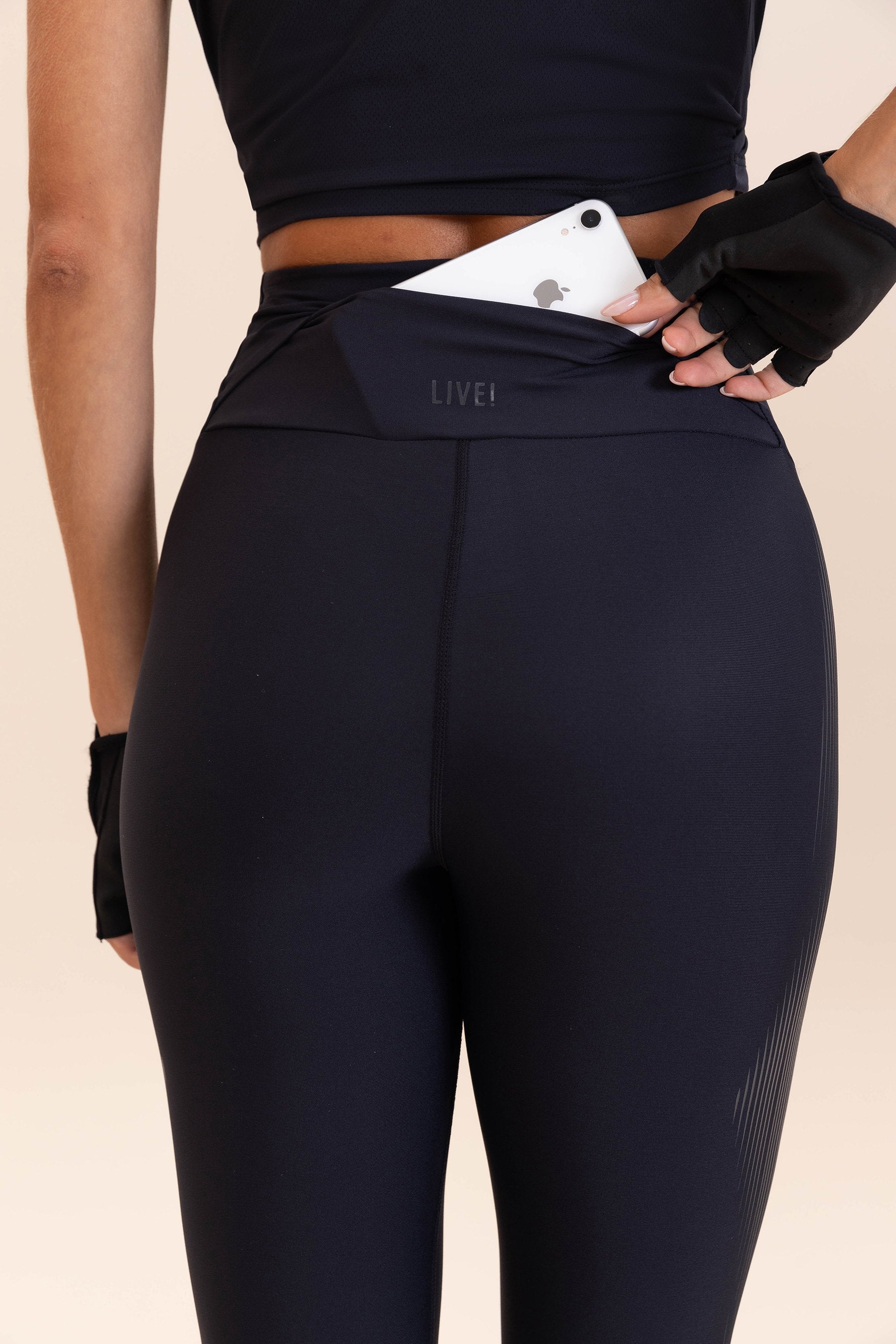 Upper Hydefit® Adaptiv Leggings - High Waist Yoga Pants for Women, Tummy Control Workout Leggings with 4-Way Stretch - Perfect for Yoga, Gym, Running & Everyday Wear