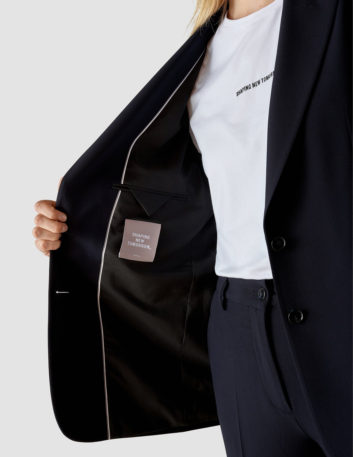 Premium Slim Fit Men's Suit in Midnight Blue - Perfect for Business Meetings, Weddings & Formal Events