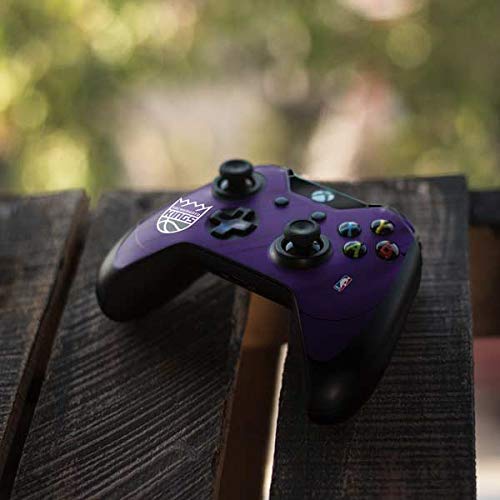 Official NBA Sacramento Kings Jersey Gaming Skin for Xbox One Elite Controller - Custom Decal Wrap for Enhanced Grip & Style - Perfect for Gamers & Sports Fans