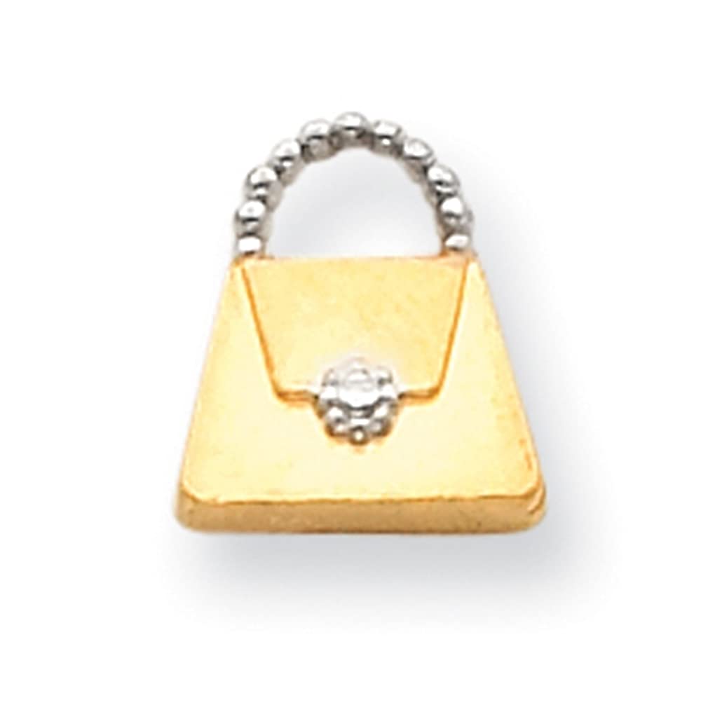 14K Yellow Gold Purse Charm Necklace for Women - Elegant Pendant Chain Fine Jewelry - Perfect Gift for Her, Birthday, Anniversary & Special Occasions