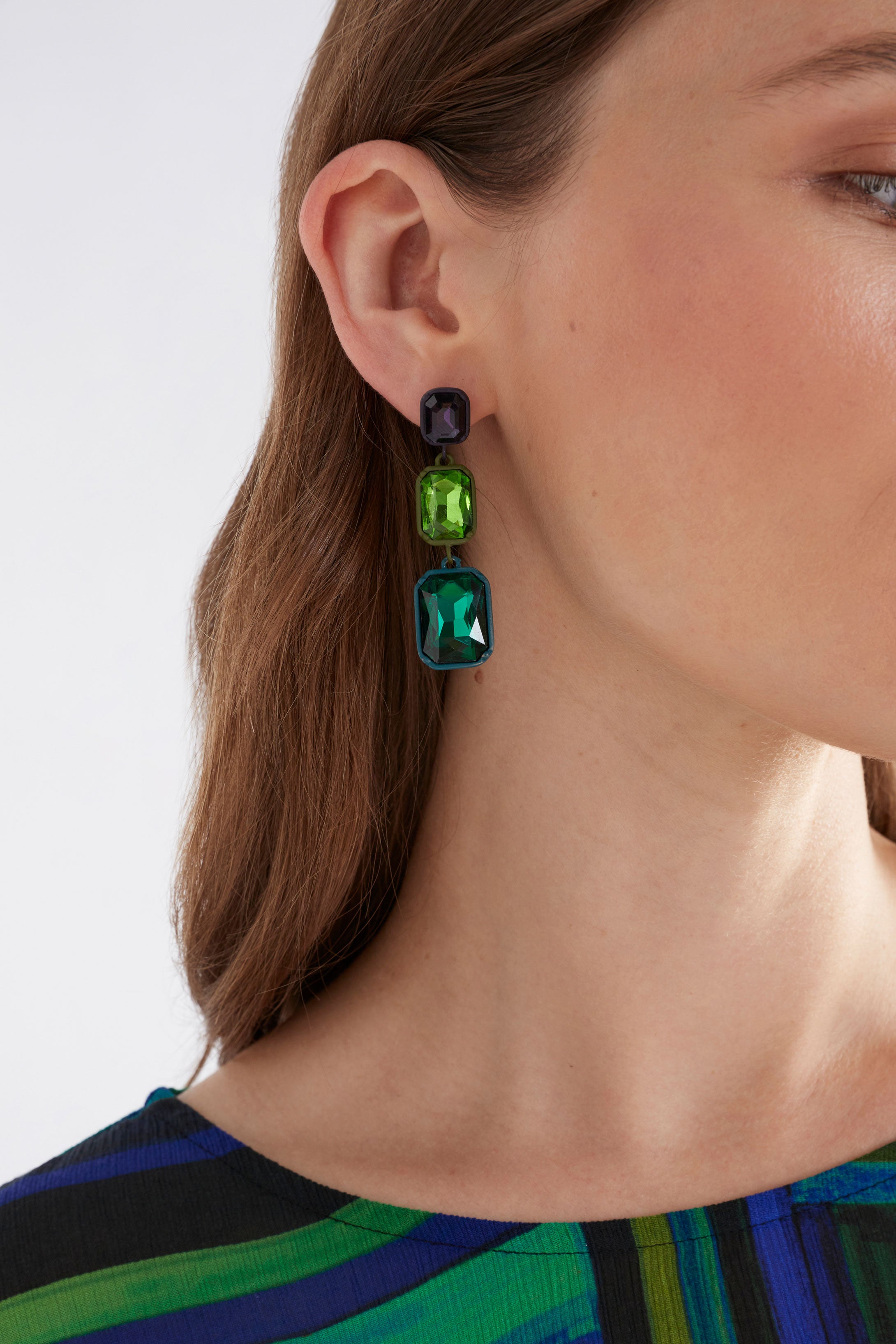 ELK Jule Long Drop Earrings for Women - Elegant Dangling Jewelry for Parties, Weddings & Special Occasions