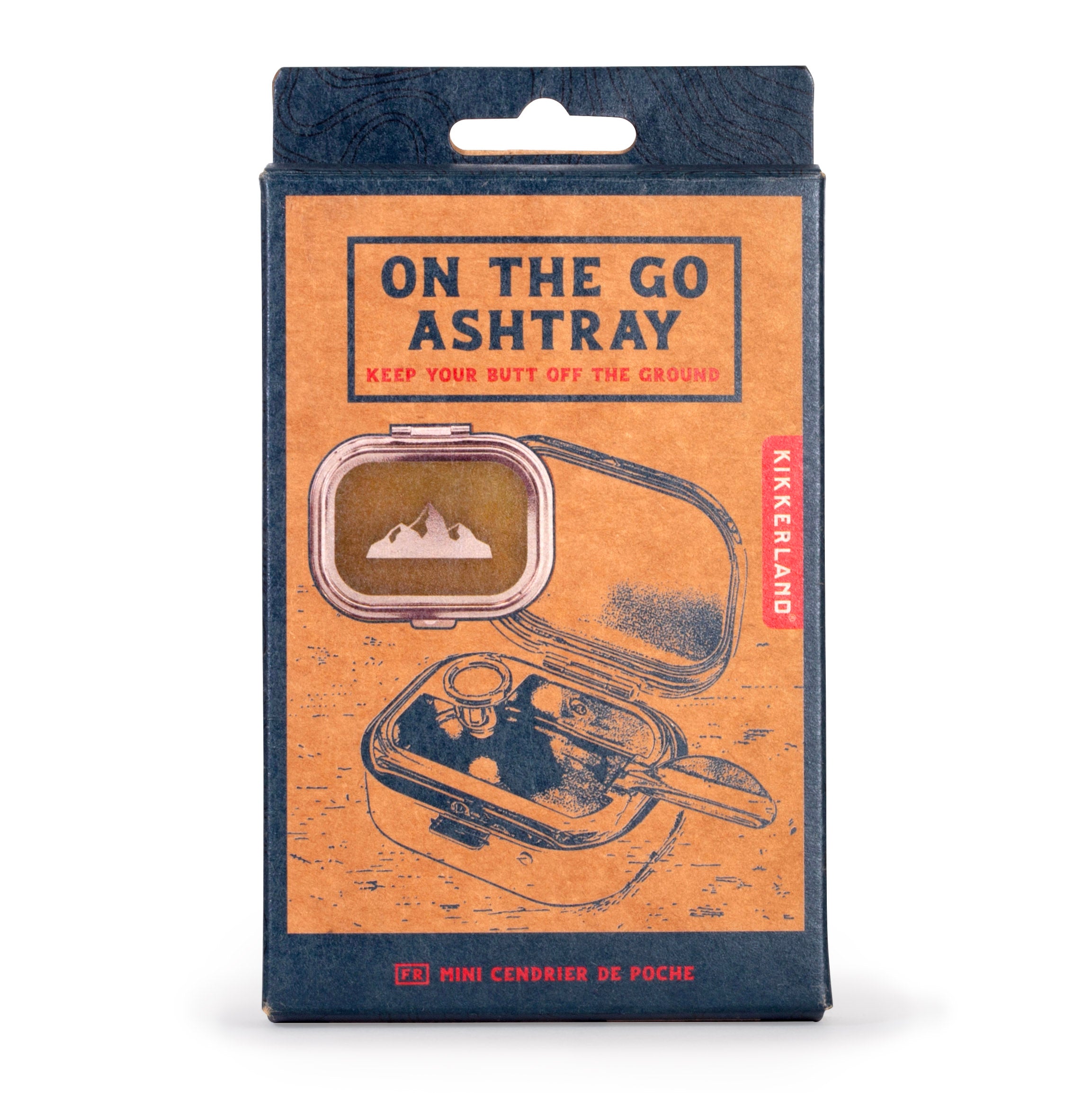 Portable Travel Ashtray for Outdoor Adventures - Compact & Leak-Proof Cigarette Ash Holder for Camping, Hiking, and Road Trips