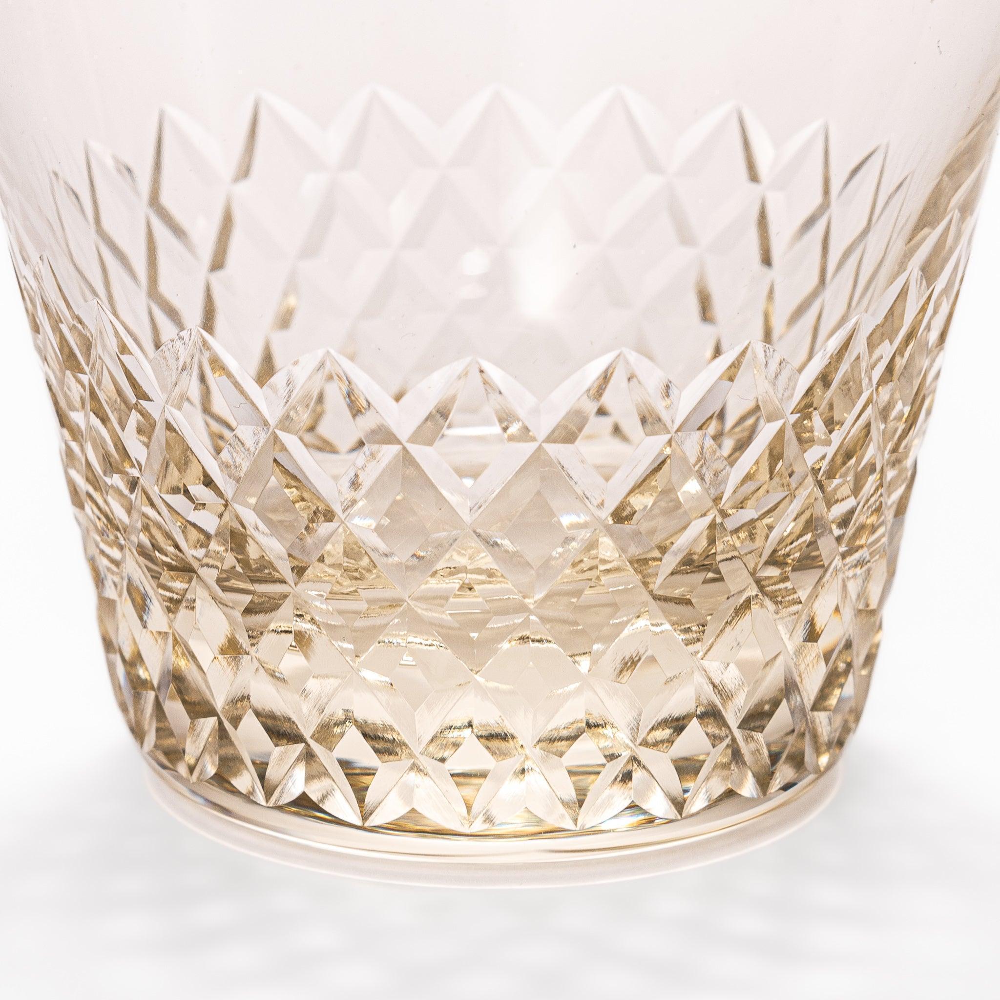 Vintage Style Rocks Glasses - Set of 4 Old Fashioned Whiskey Glasses for Bourbon, Scotch & Cocktails - Perfect for Home Bar, Gifts & Entertaining