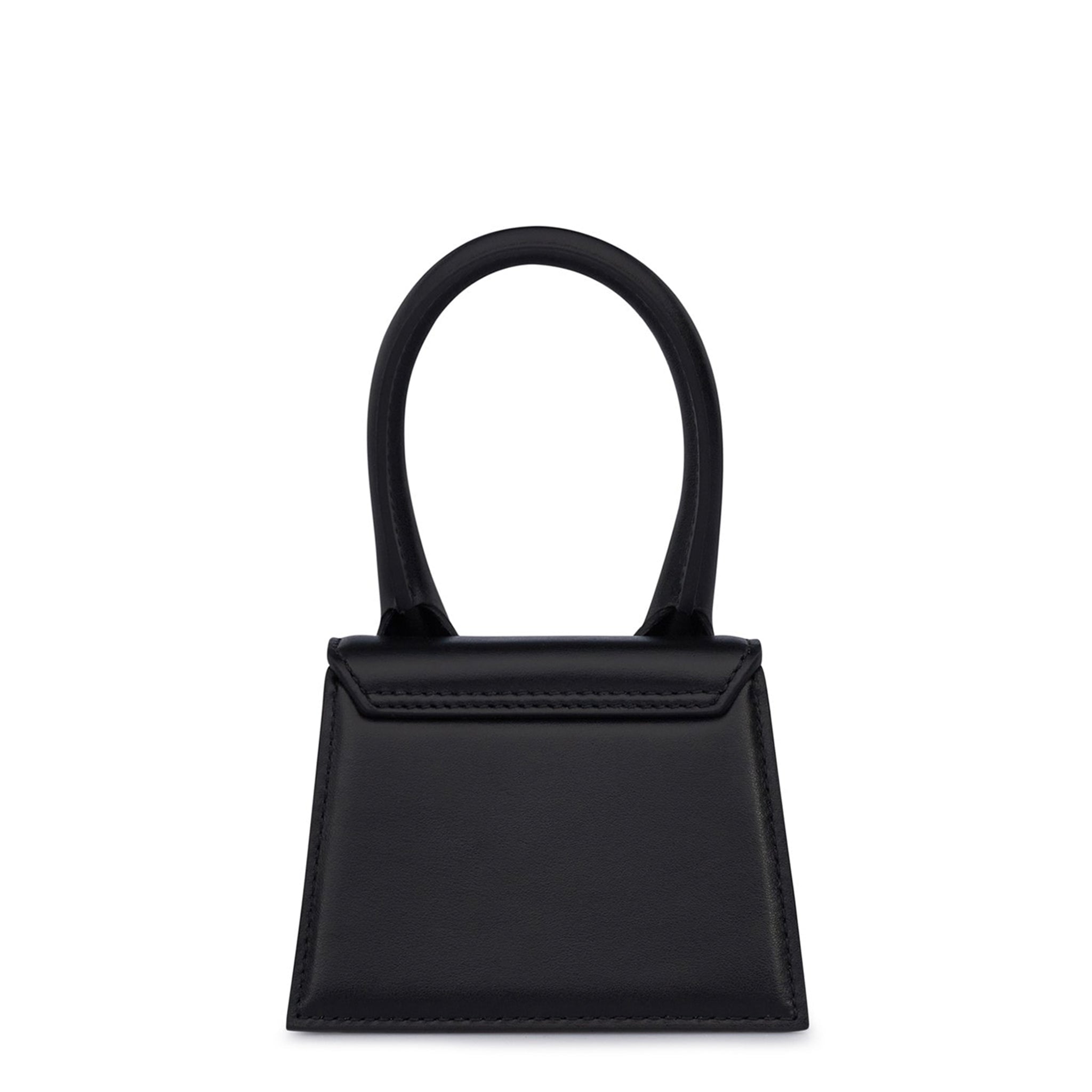 Jacquemus Le Chiquito Black Mini Leather Crossbody Bag - Stylish & Compact Purse for Women, Perfect for Evening Out, Party & Travel Accessories
