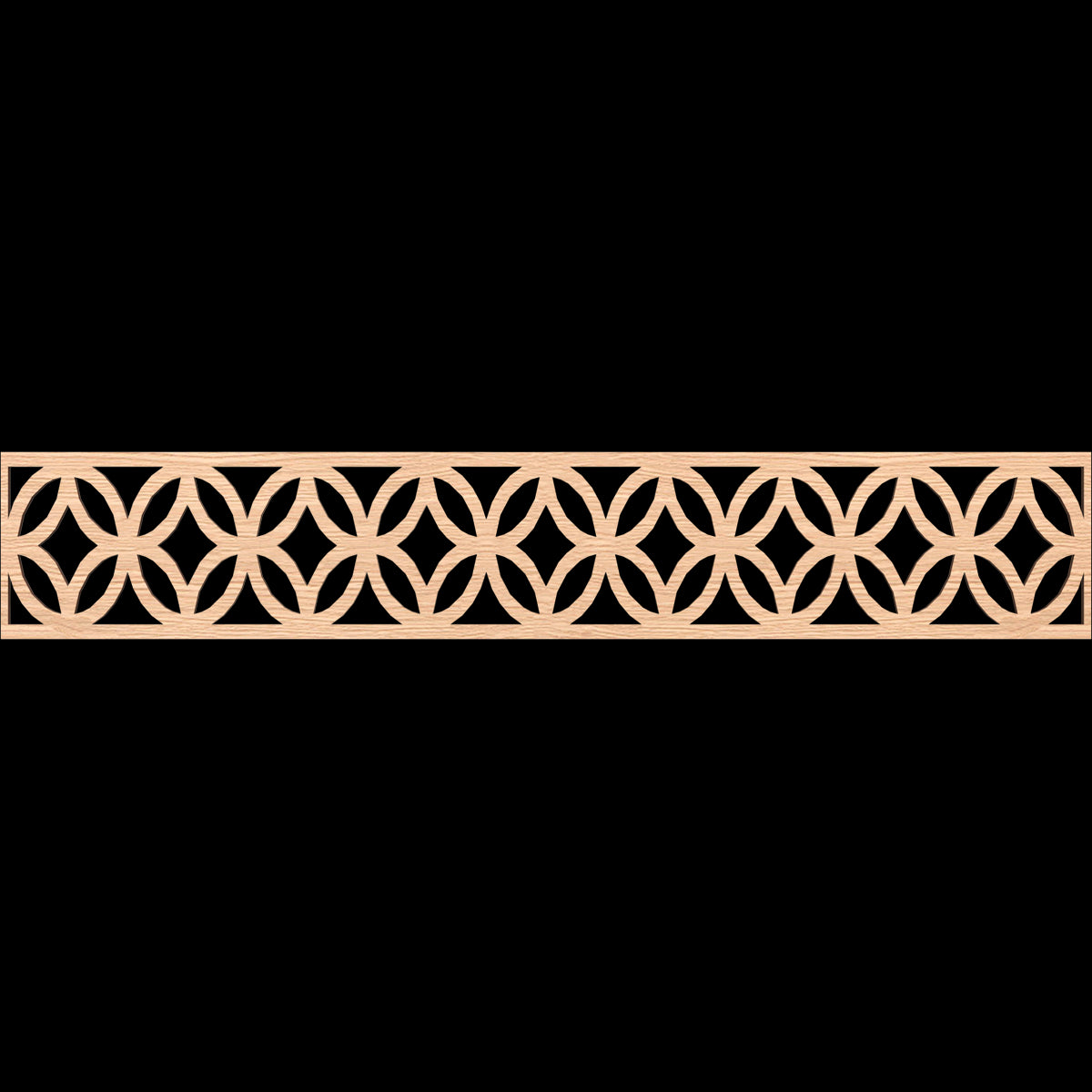 Crosby Fretwork Moulding - Decorative Wood Trim for Home & Furniture DIY Projects | Perfect for Wall Paneling, Cabinets, and Interior Design