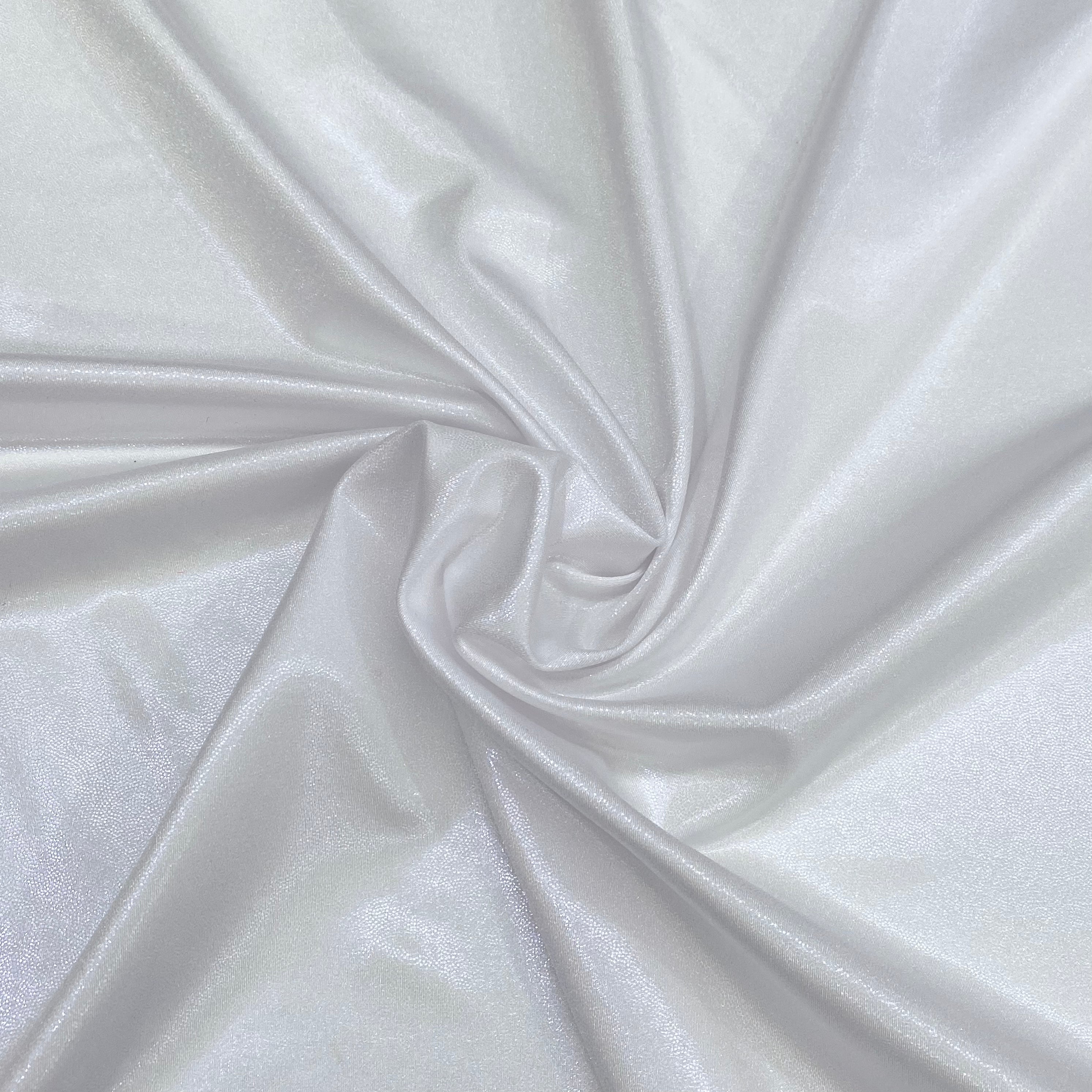 Premium Fog Finish Spandex Fabric - Soft Blue Pearl Color - Ideal for Yoga Pants, Activewear & Dance Costumes