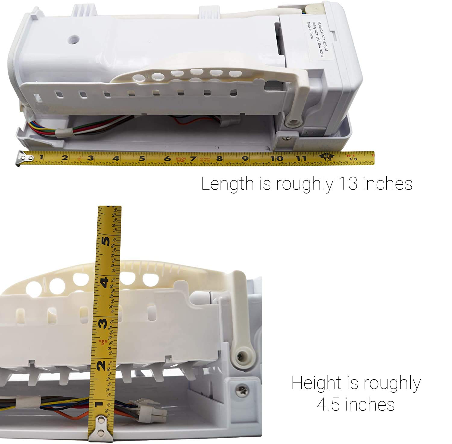 DA97-07365G DA97-07365A Refrigerator Ice Maker Replacement Assembly - Compatible with Samsung, LG & More - Perfect for Kitchen Appliance Repair & DIY Installation