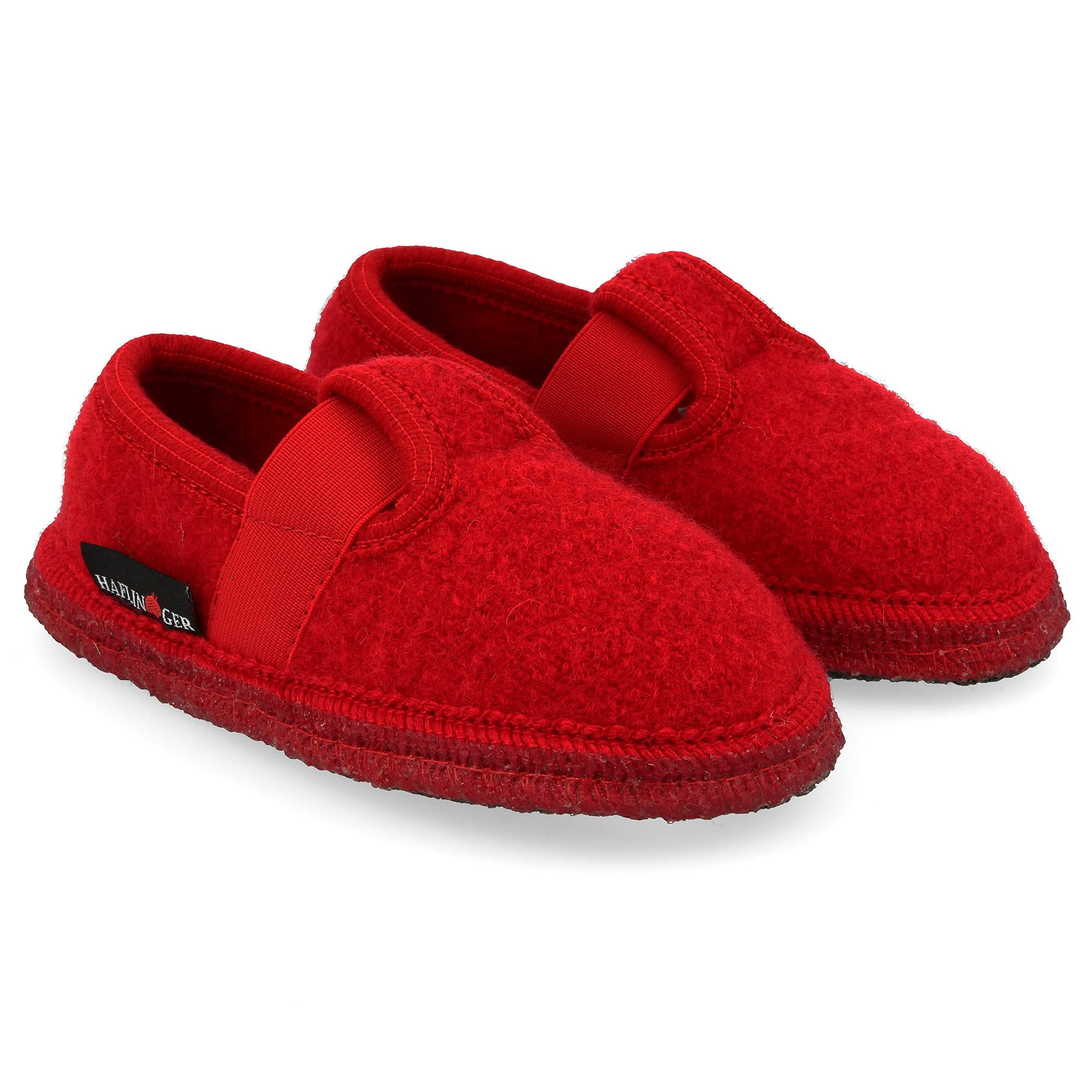 HAFLINGER Women's Wool Slippers for Small Feet - Joschi Ruby Style Size 31 | Cozy Indoor House Shoes for Winter, Home & Apartment Comfort